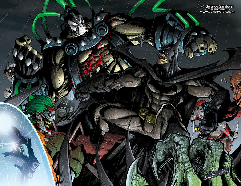 Wallpaper #qDMfM5MBcgDP3FvJgamL46 Batman vs Bane by Sandoval Art on Deviantart