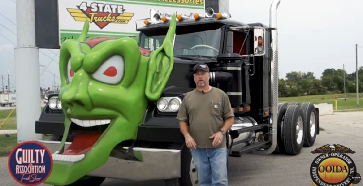 Wallpaper #GkAxMJMBJhL2WPbaVMA6305 Man Recreated the Green Goblin Truck from Maximum Overdrive
