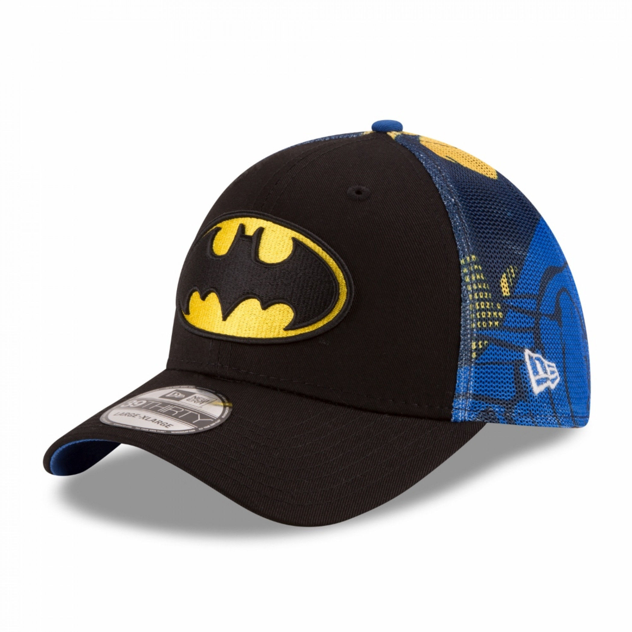 Wallpaper #E0DyL5MBJhL2WPbaFL8D83 Batman Symbol with Character Wrap New Era 39thirty Fitted Hat