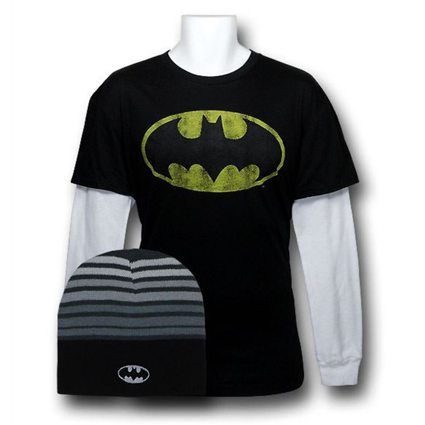 Wallpaper #XWcG-pIBSpphPi3-vI8d98 Batman Long Sleeve Shirt and Beanie Set