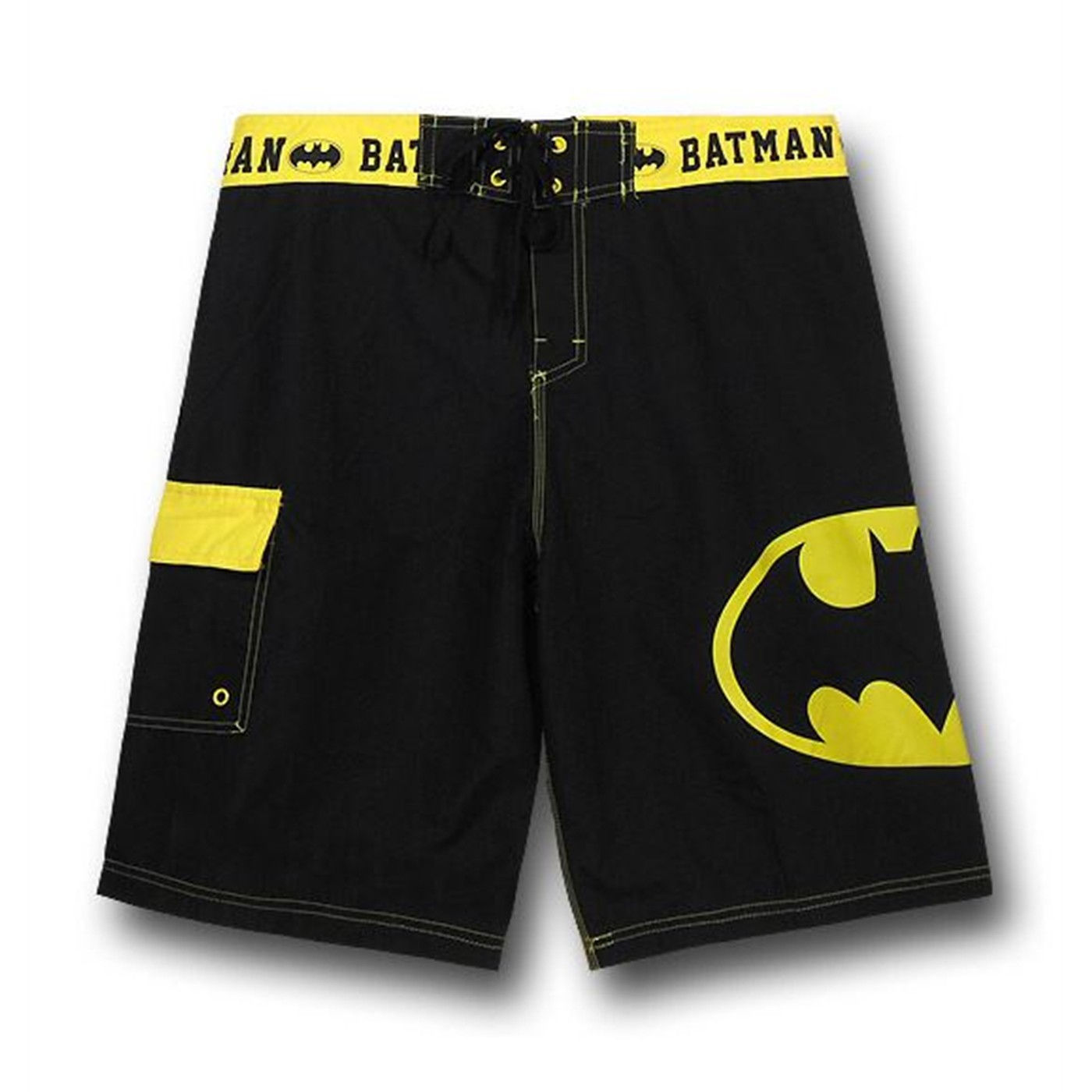 Wallpaper #FWeMC5MBSpphPi3-UNoE25 Batman Symbol Black Board Shorts