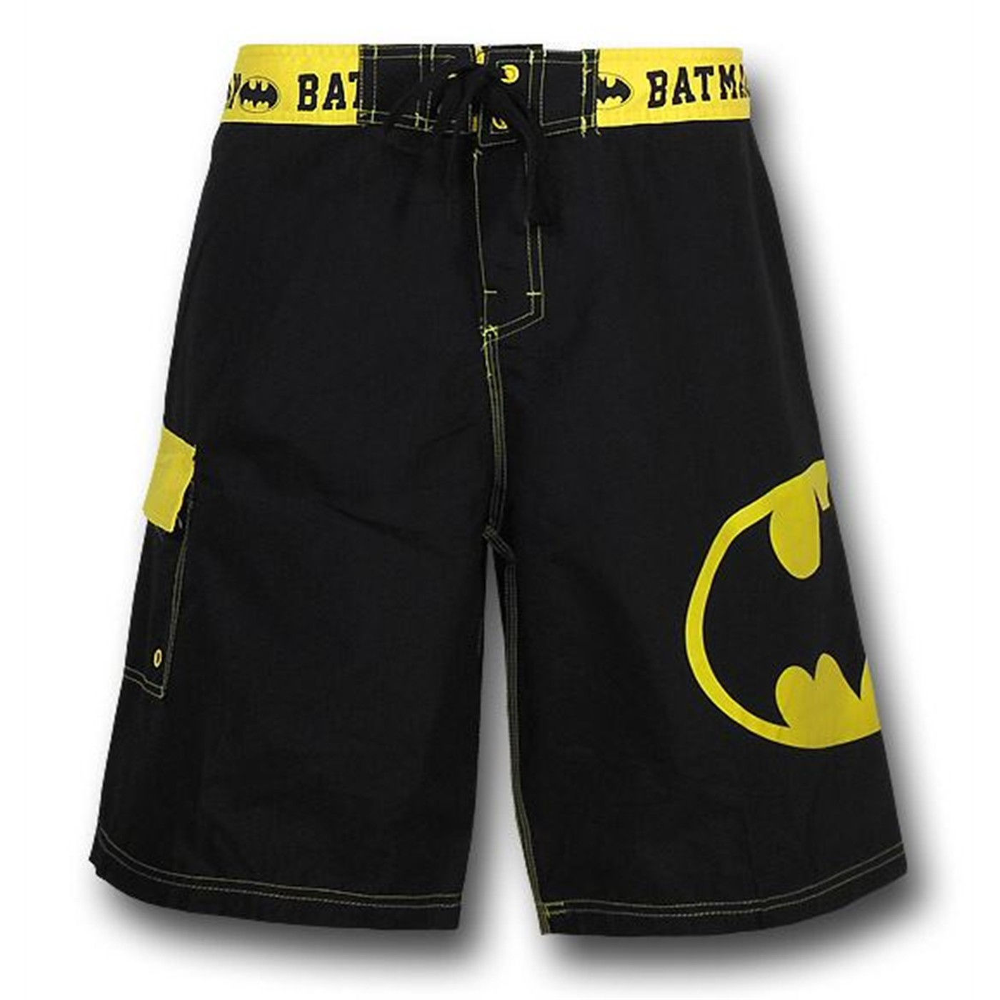 Wallpaper #FWeMC5MBSpphPi3-UNoE19 Batman Symbol Black Board Shorts