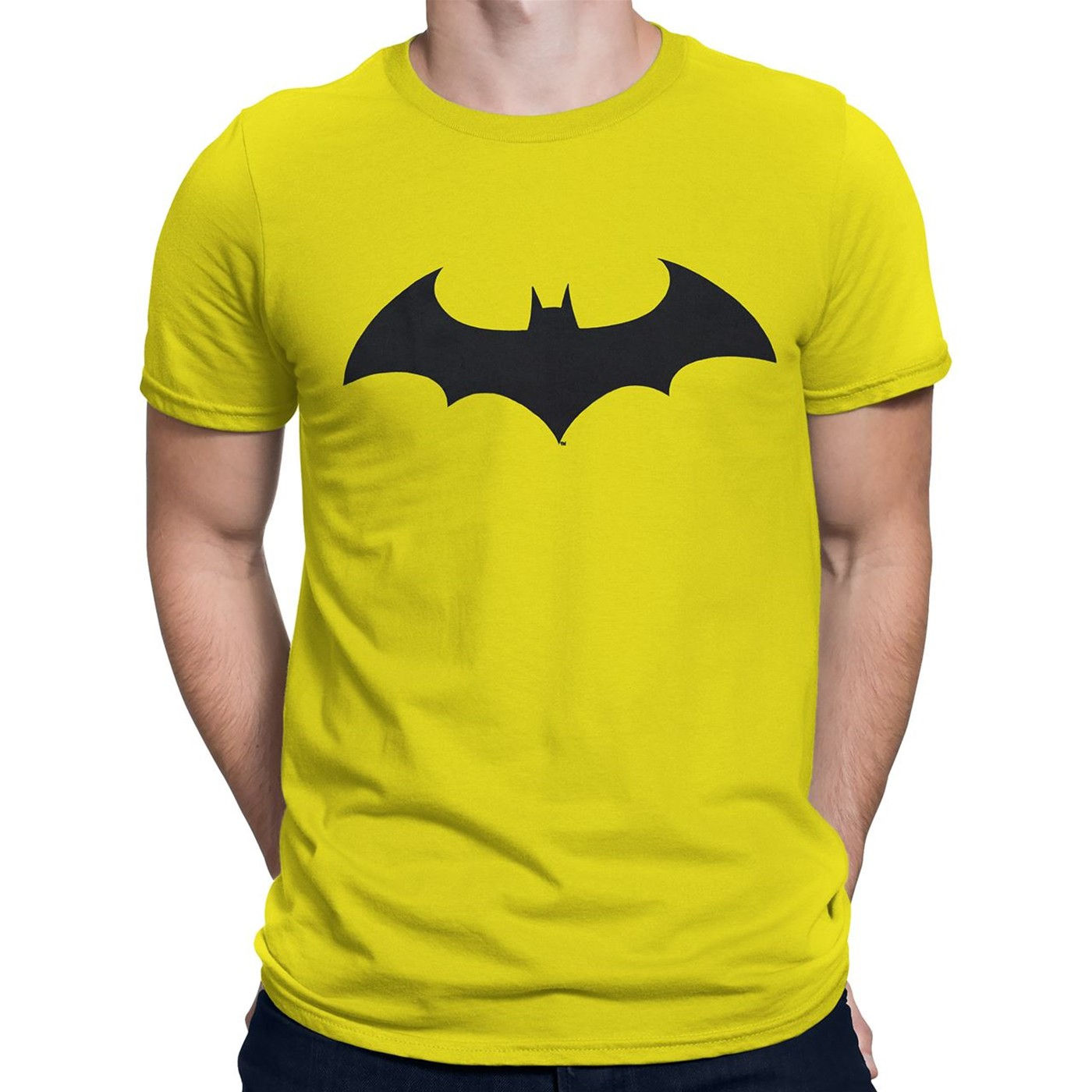 Wallpaper #XWcG-pIBSpphPi3-vI8d124 Batman Symbol Iv Yellow T Shirt