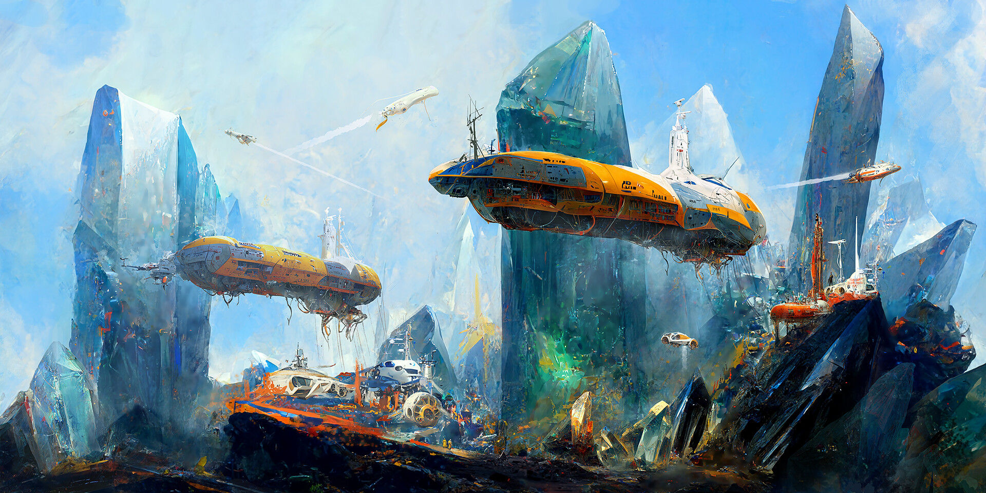 Wallpaper #shcGPpMBPLD5_VENWN5x97 The Glorious Sci Fi Themed Artworks of Andrzej Sykut