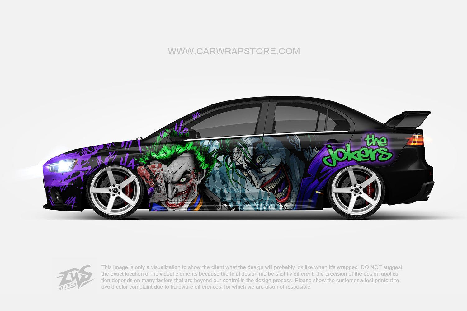 Wallpaper #_0C5MZMBJhL2WPbay8f515 Joker Itasha Anime Car Wrap Vinyl Stickers Fit with Any Cars