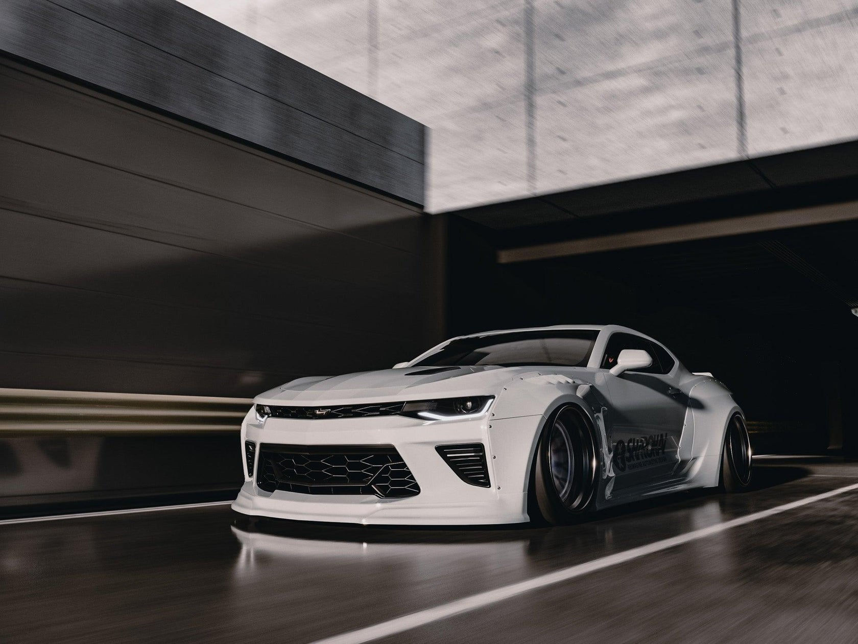Wallpaper #jWiWF5MBSpphPi3-Jg-p231 Shirokai Chevrolet Camaro 6 Gen Ss 16 18 Widebody Kit Shirokai