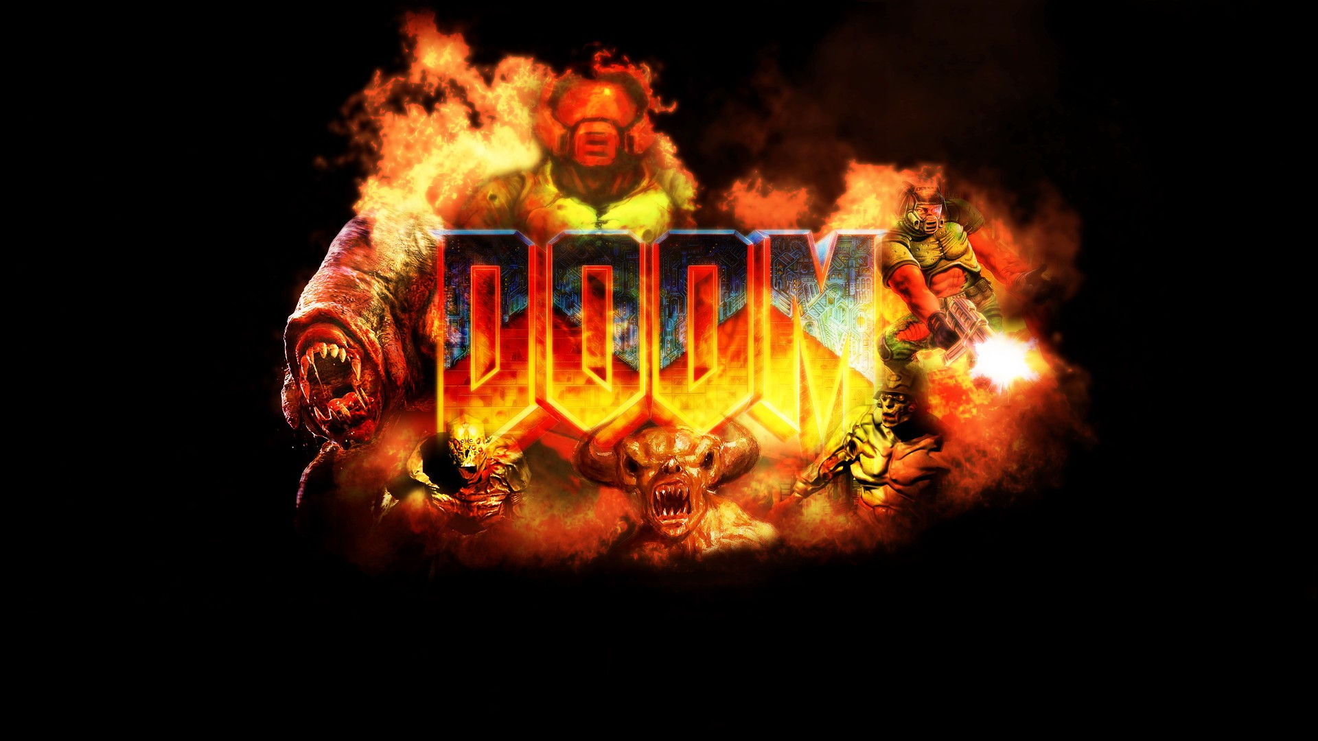 Wallpaper #qGcACpMBSpphPi3-2dI6346 Doom Game HD Wallpapers Desktop and Mobile Images Photos