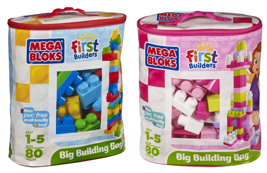 Wallpaper #634d6 Mega Bloks First Builders Big Building Bag with Big Building Blocks