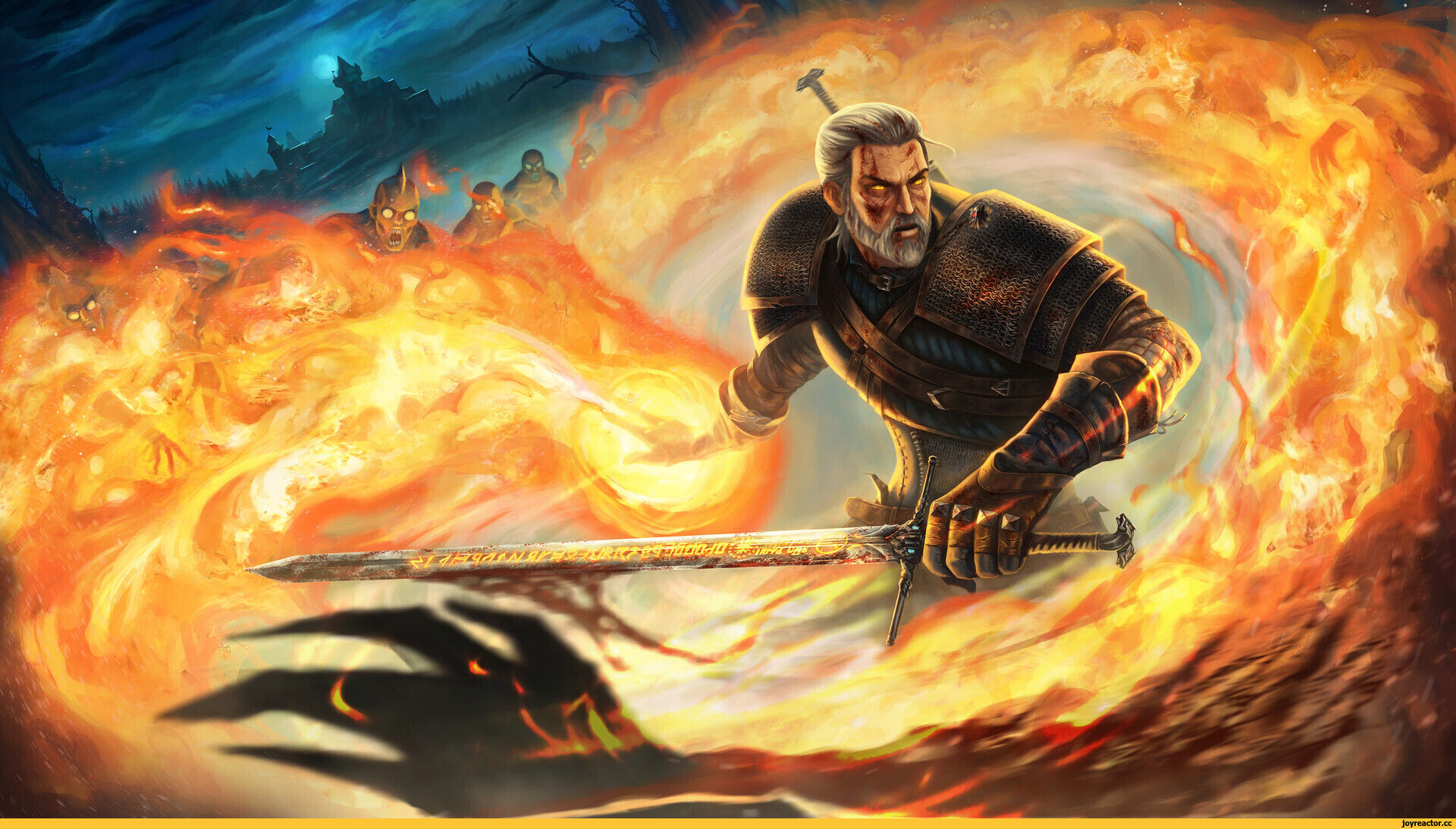Wallpaper #efFtQ5MBLX2DcmSNLoVg359 Geralt Witcher Personazi the Witcher Vedmak Witcher Egor