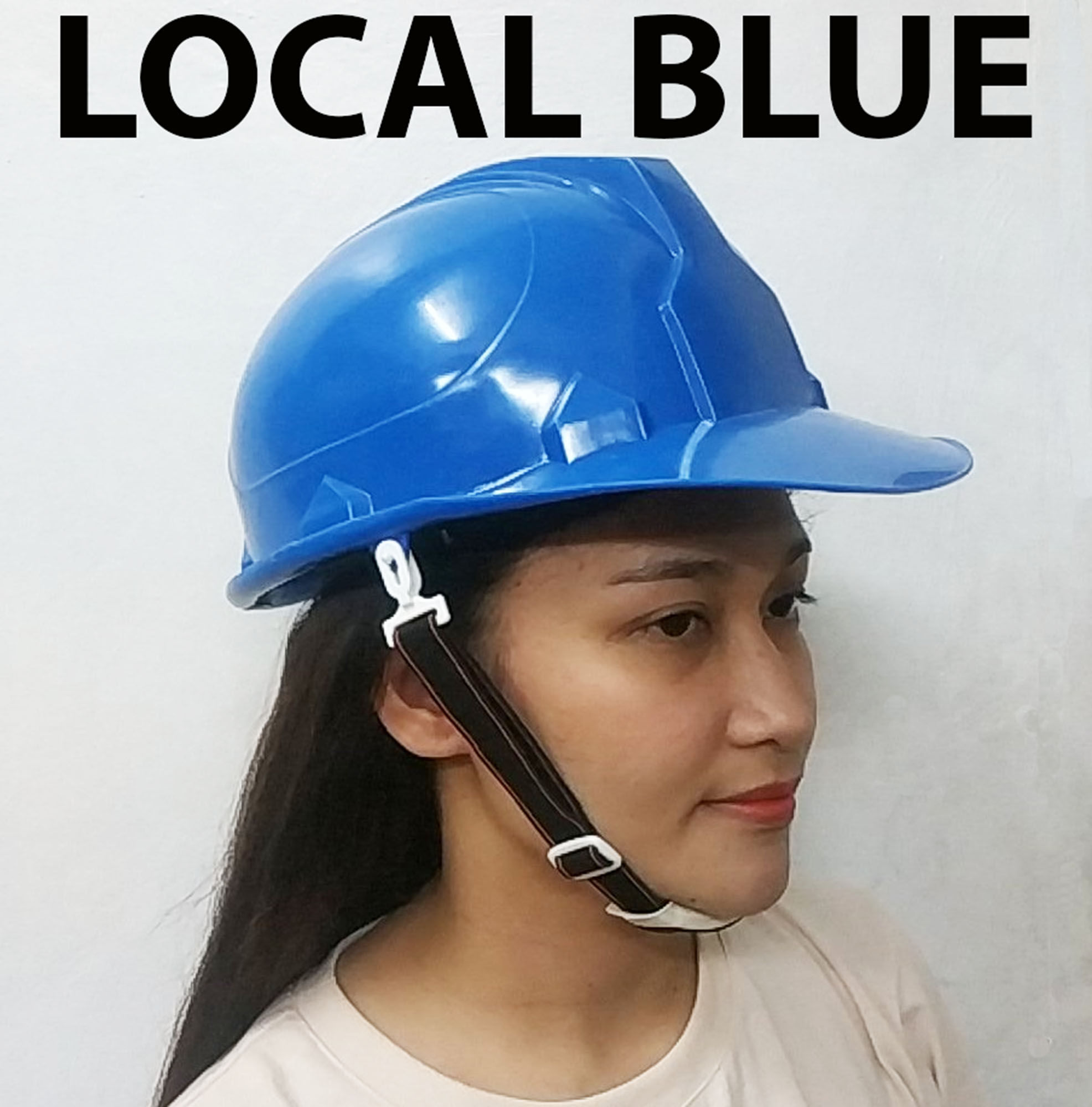 Wallpaper #Hmc2E5MBSpphPi3-Tv9J225 Manila Local Hard Hat with Liner and Chin Strap Blue Helmet Lazada Ph