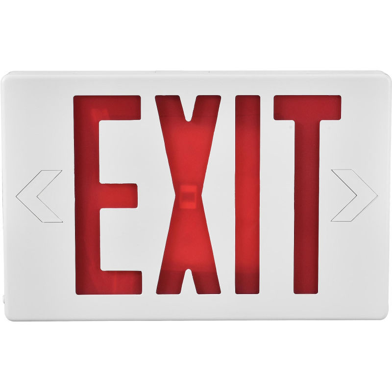 Wallpaper #Arnv3pIBJvJKYCmEPQho521 Purchase Red Letters LED Exit Sign with Universal Mount