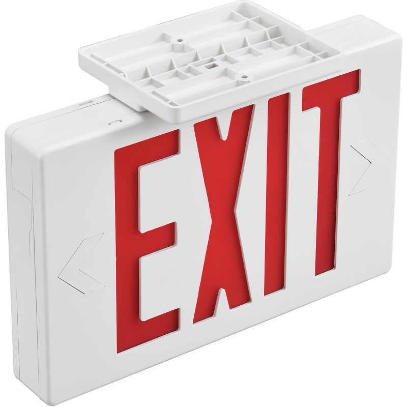 Wallpaper #Arnv3pIBJvJKYCmEPQho524 Purchase Red Letters LED Exit Sign with Universal Mount