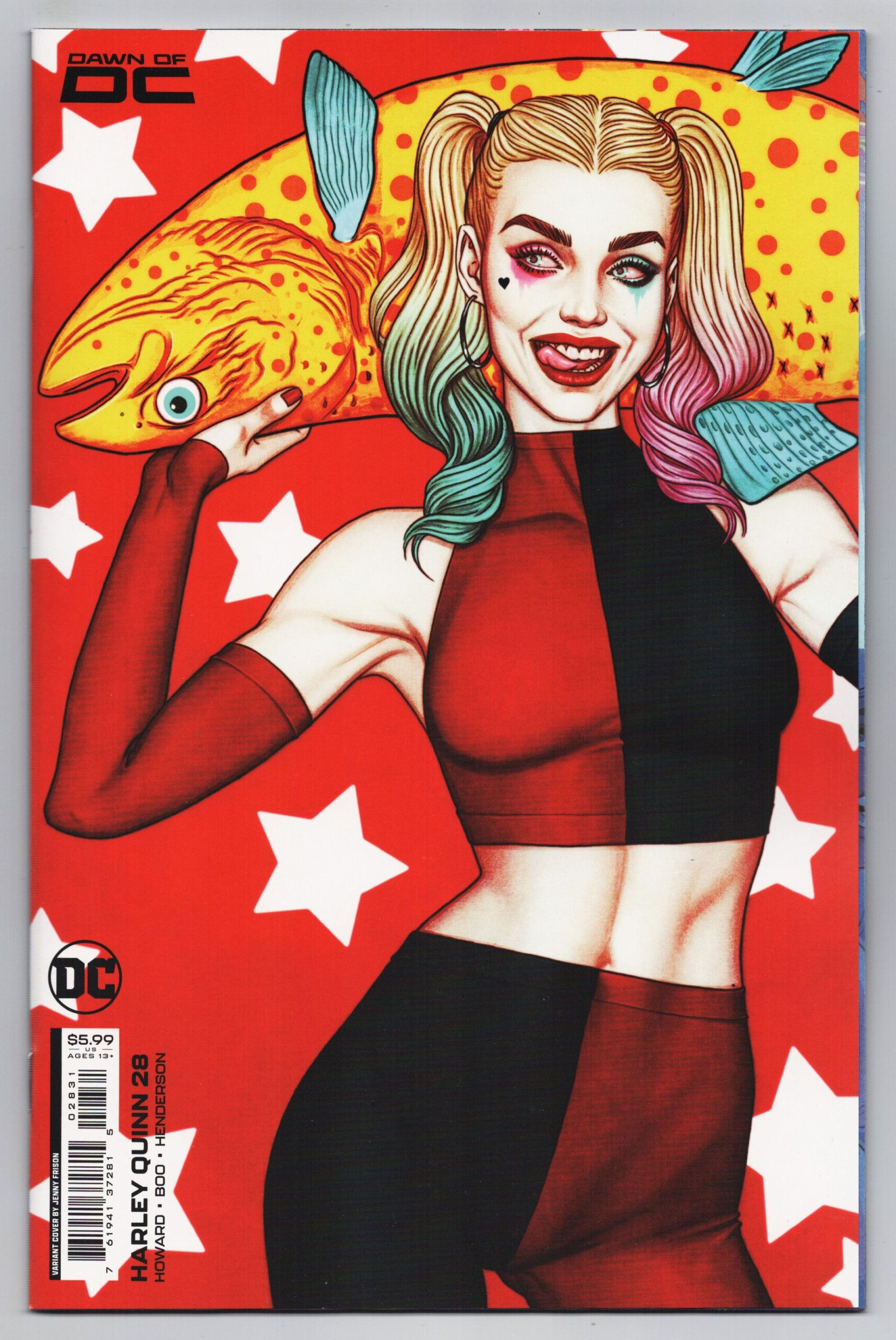Wallpaper #YWcr-5IBSpphPi3-CZPD352 Harley Quinn 28 Cvr C Jenny Frison Variant DC 2023 Nm Imagine
