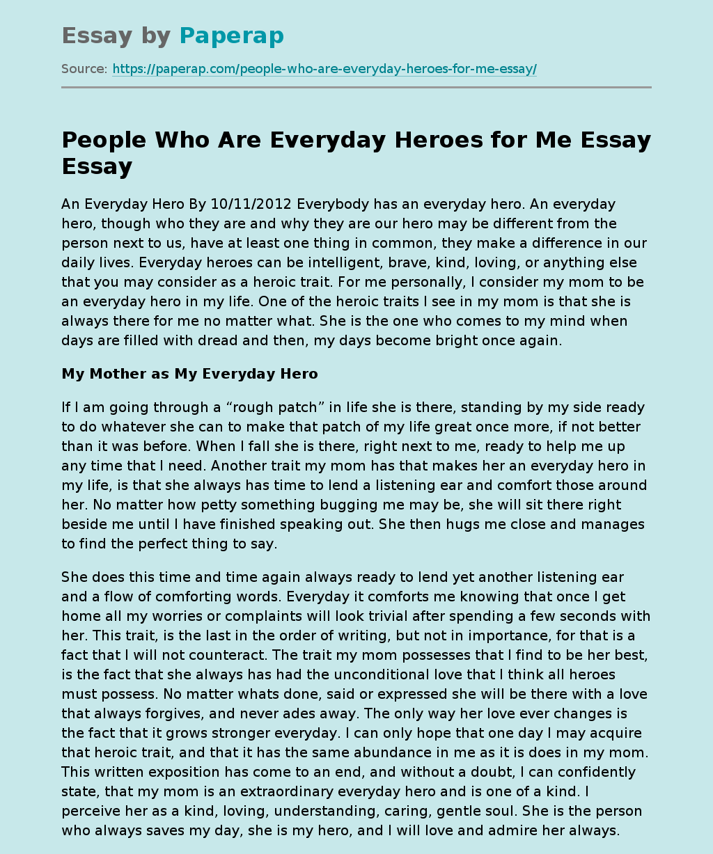 Wallpaper #zWfL55IBSpphPi3-_Tmg298 Narrative Essay About a Hero Personal Narrative Essay My Hero is a