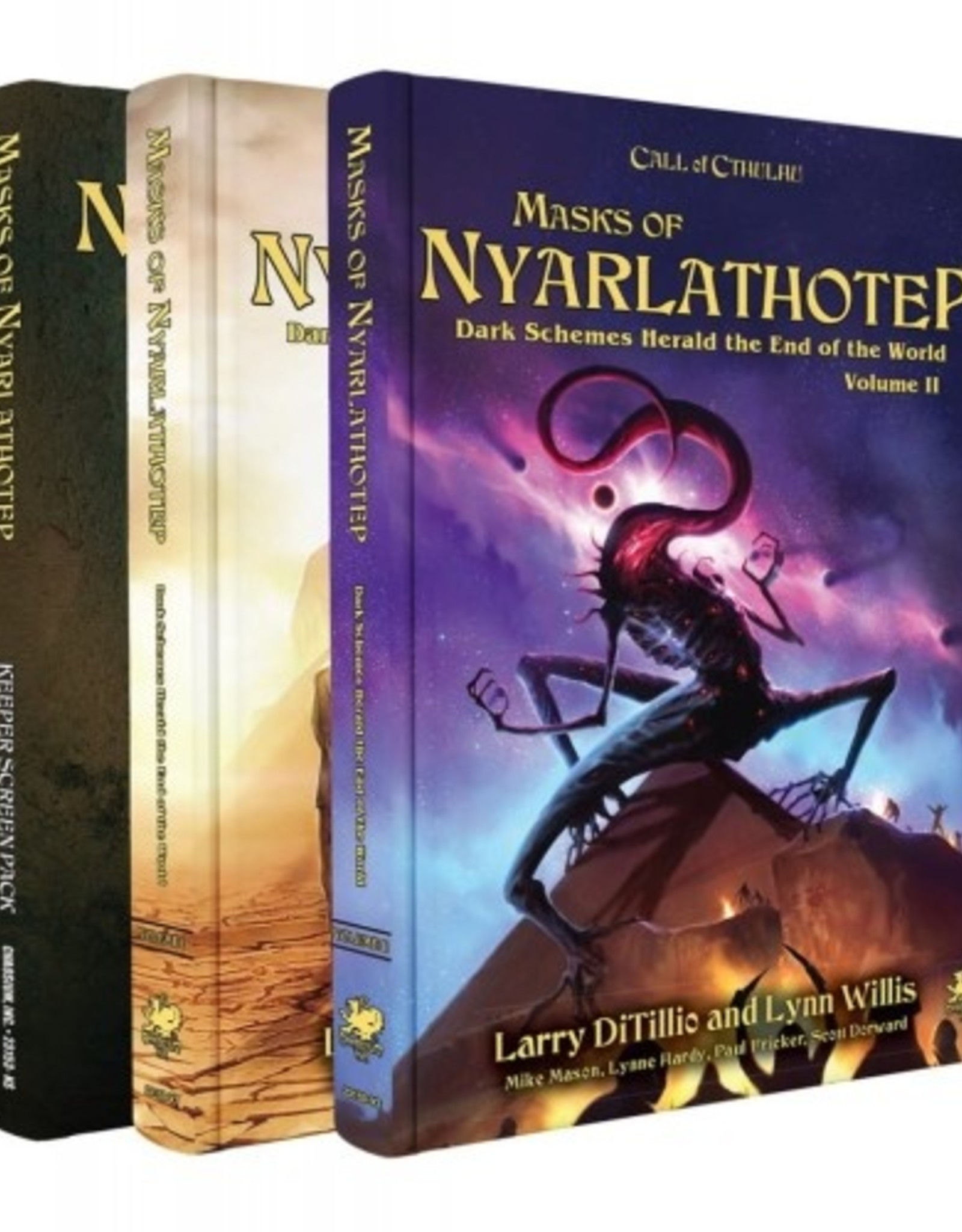 Wallpaper #uwMnZJMBpyOg8YnEDtaL453 Call of Cthulhu Rpg Masks of Nyarlathotep Slipcase Set En