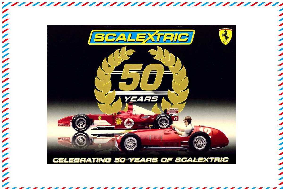 Wallpaper #fWe5-5IBSpphPi3-D5W4157 Celebrating 50 Years of Scalextric Ferrari Set Mit Buch Edition Scale