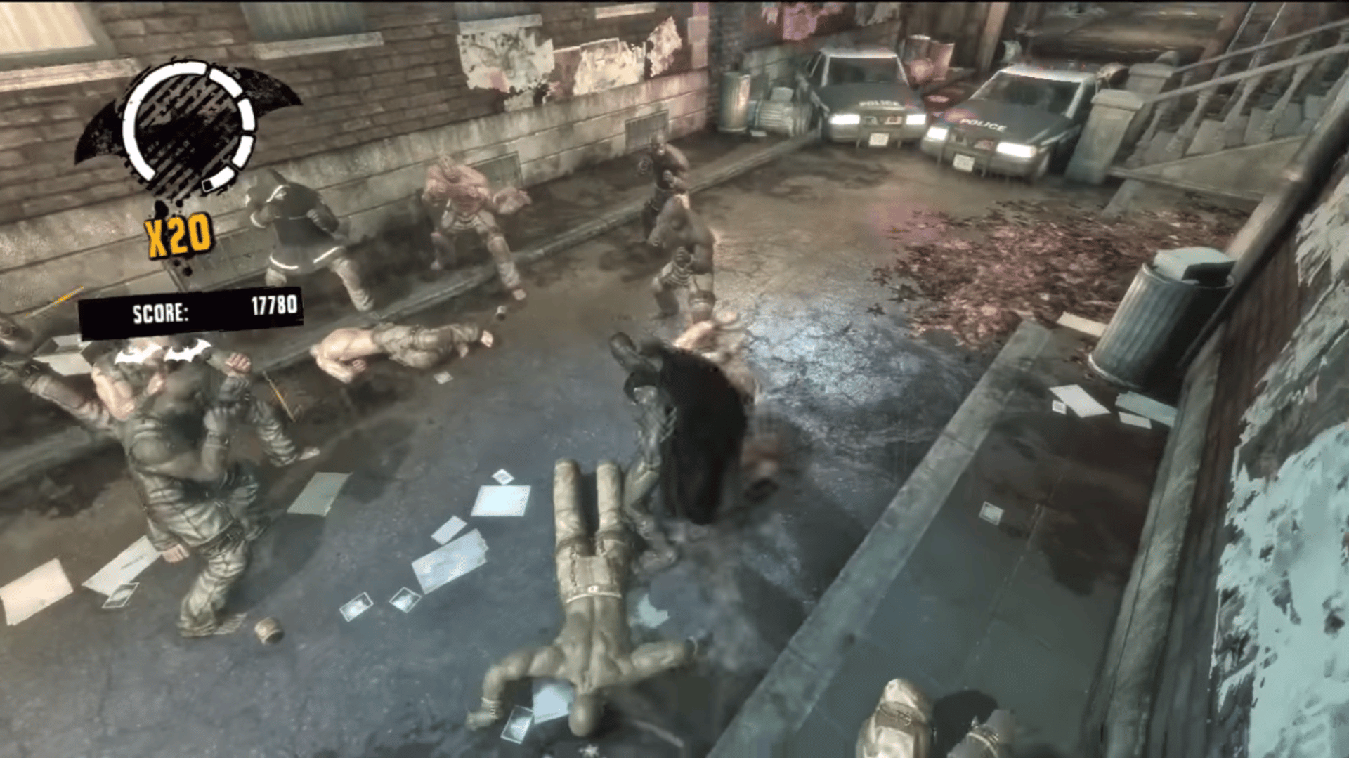 Wallpaper #_u94TJMBMN-XEVvV3j2j140 Batman Arkham Asylum Crime Alley Challenge Map 2010
