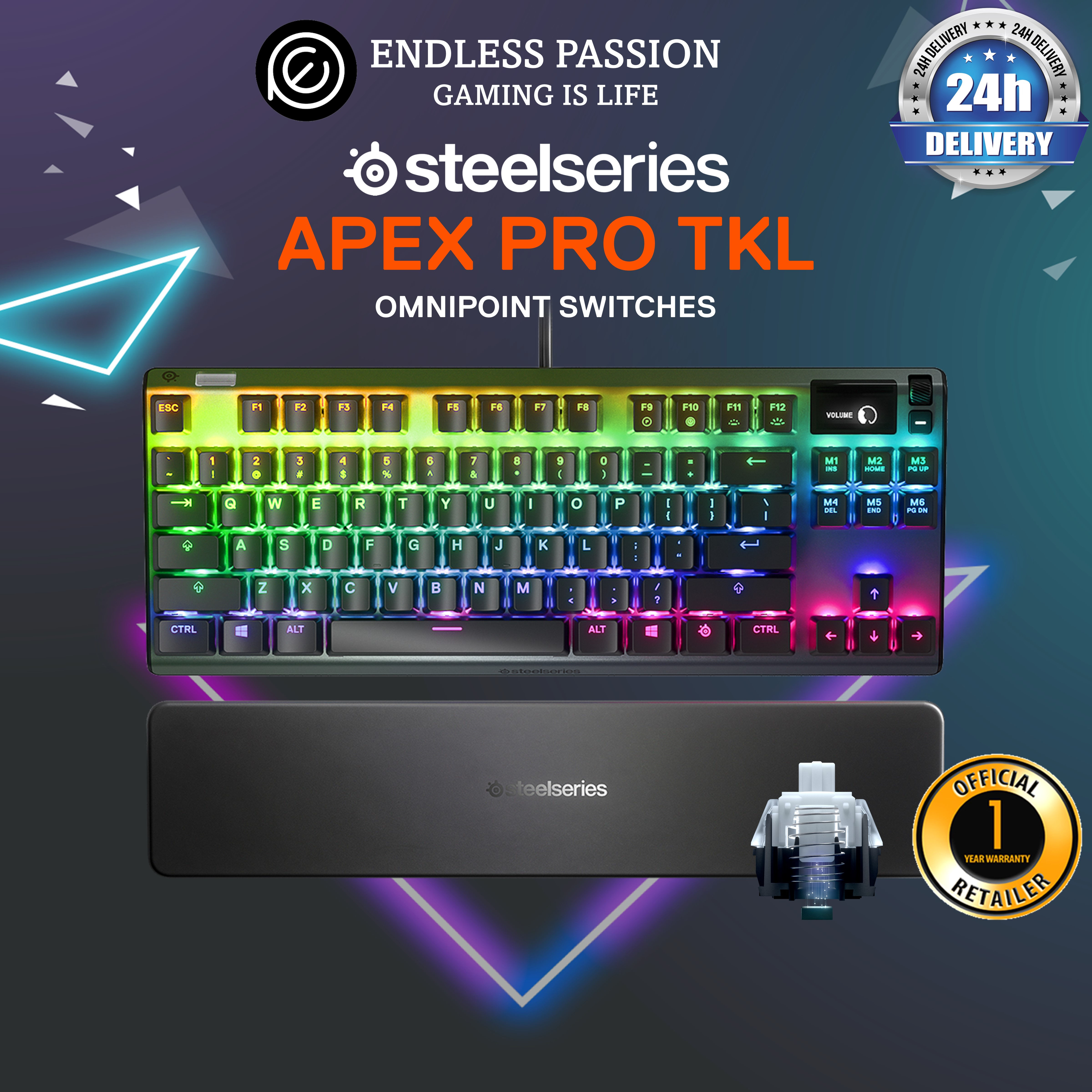 Wallpaper #NWdfA5MBSpphPi3-7LNJ181 Steelseries Apex Pro Tkl Gaming Keyboard Luminatecoid