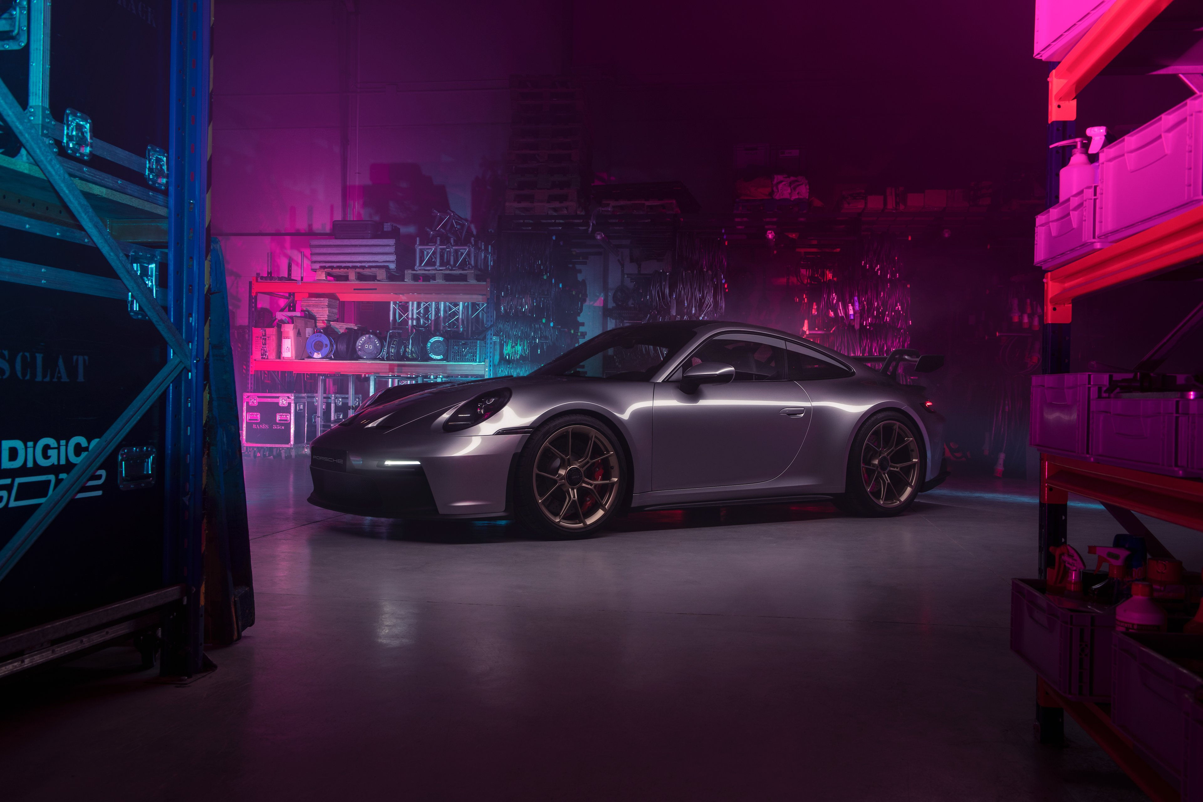 Wallpaper #tHOCf44BFI5NbQksBBeN8 Cyberpunk Porsche 99gt3 Fondo De Pantalla 4K Ultra HD Id9329