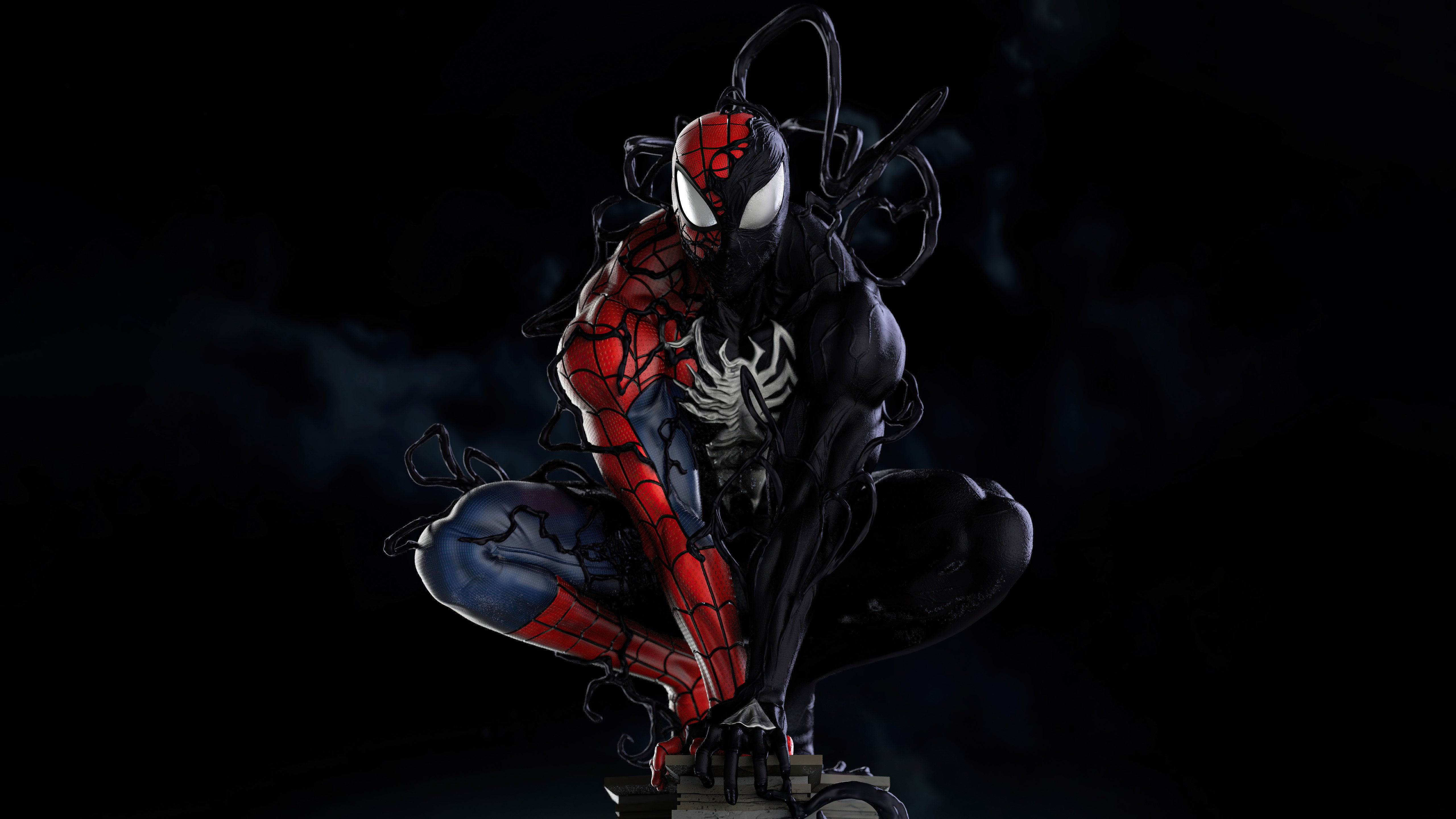 Wallpaper #GGhpGpMBSpphPi3-SRw7212 Symbiote Spider Man Wallpaper