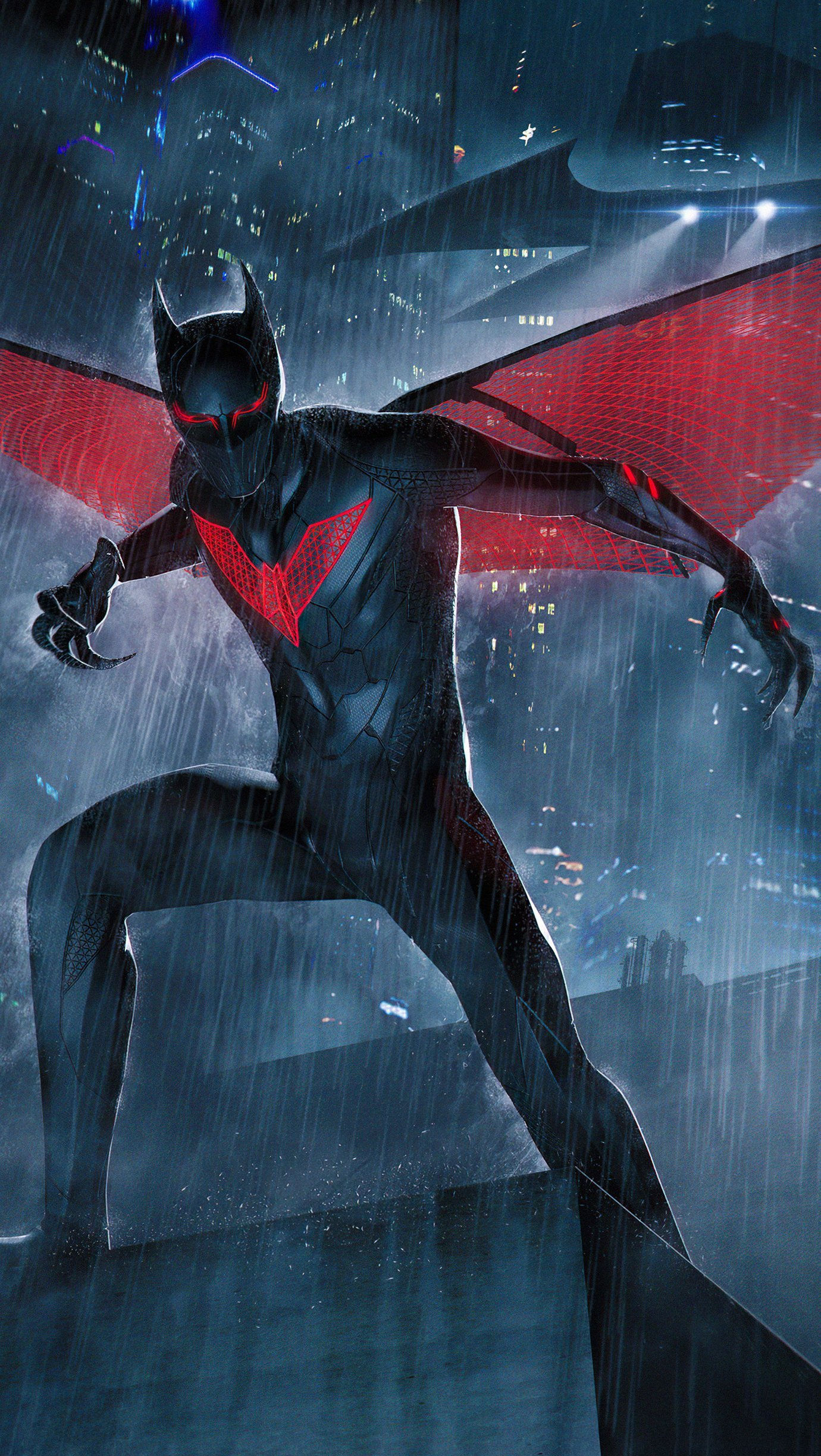 Wallpaper #2v_TaJMB3lSXT3zUxeQH170 Batman Beyond Wallpaper