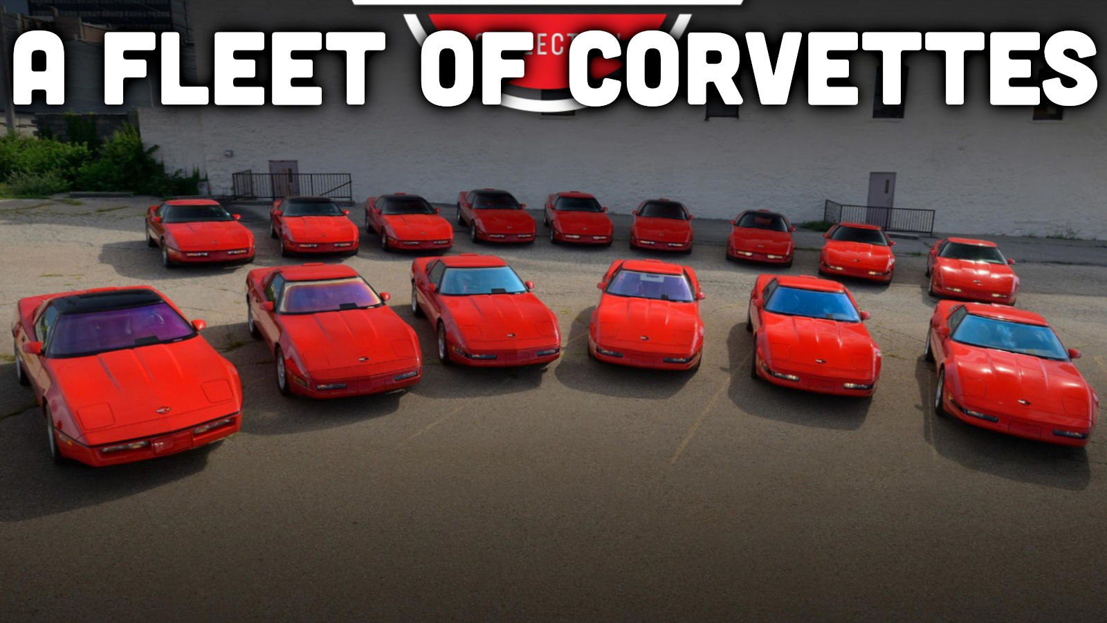 Wallpaper #q2dJDJMBSpphPi3-fd2b236 A Man Loved the C4 Corvette So Much He Bought a Red One of Every Year