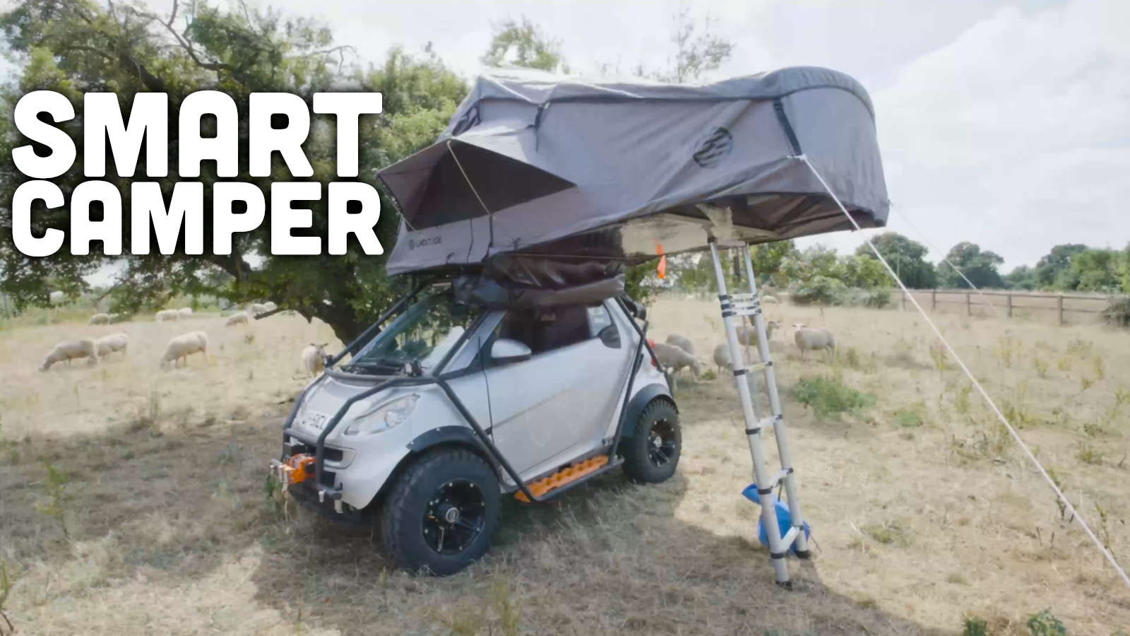 Wallpaper #dmdX_ZIBSpphPi3--Zv2294 Someone Turned a Smart Car into a Tiny Off Road Camper and Its Not as