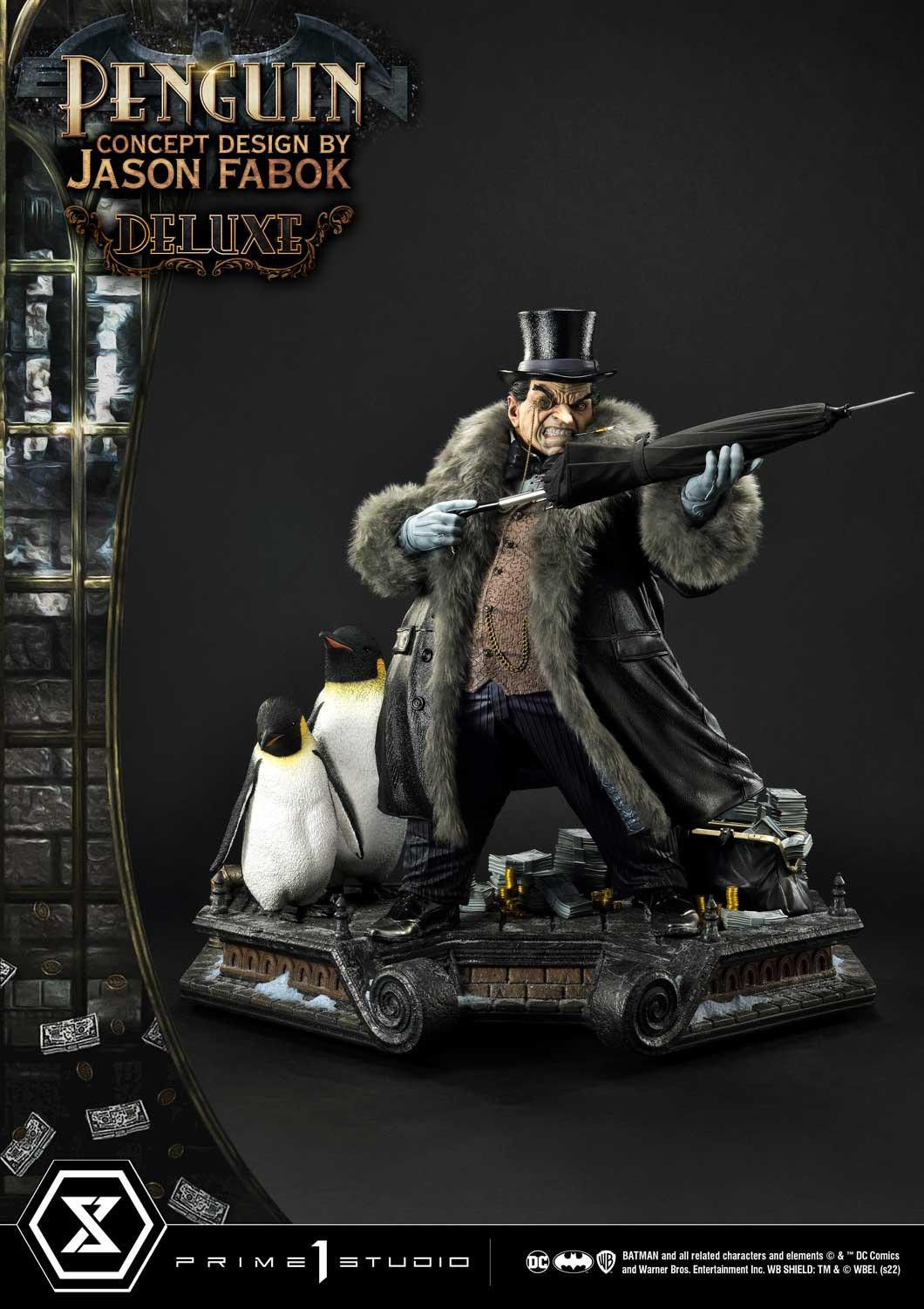Wallpaper #ZfQ2OZMBKFX8bn3rh3aA233 Preview Prime 1 Studio Jason Fabok Penguin Statue the Batman Universe