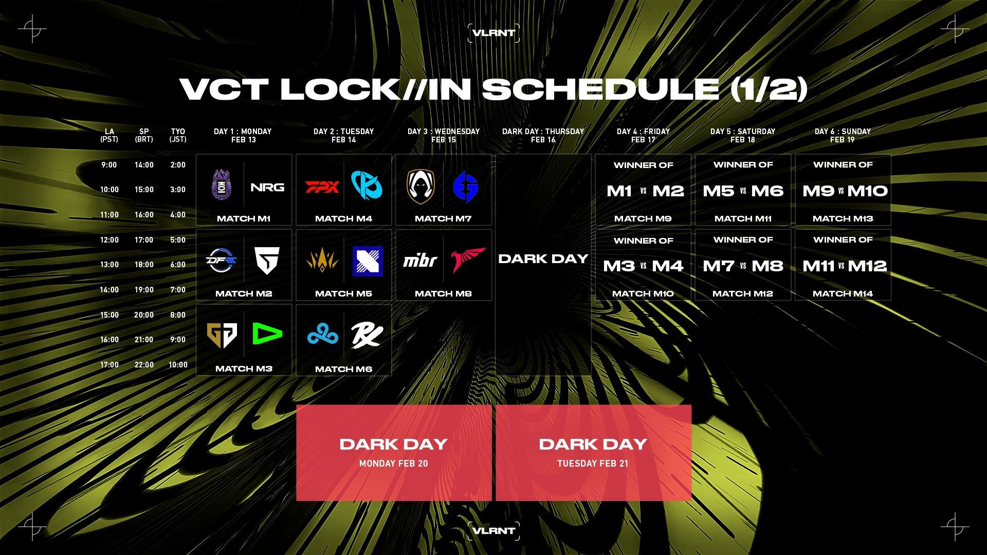 Wallpaper #SGgPIZMBSpphPi3-HS-5123 Vct Lockin 2023 Cinematic Schedule Teams How to Watch Valorant