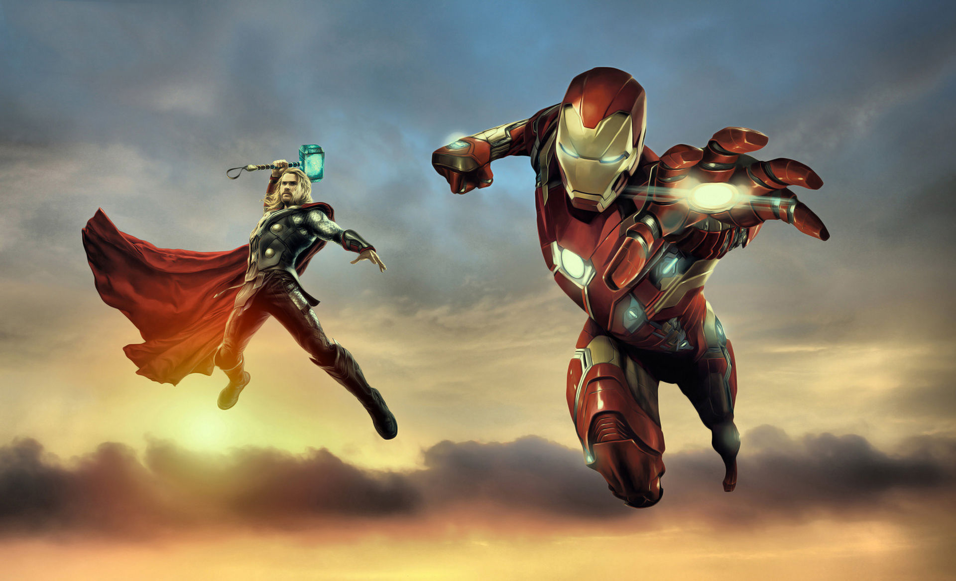 Wallpaper #nGf05pIBSpphPi3-mjUr4 Thor Iron Man Wallpaperhd Superheroes Wallpapers4k Wallpapersimages