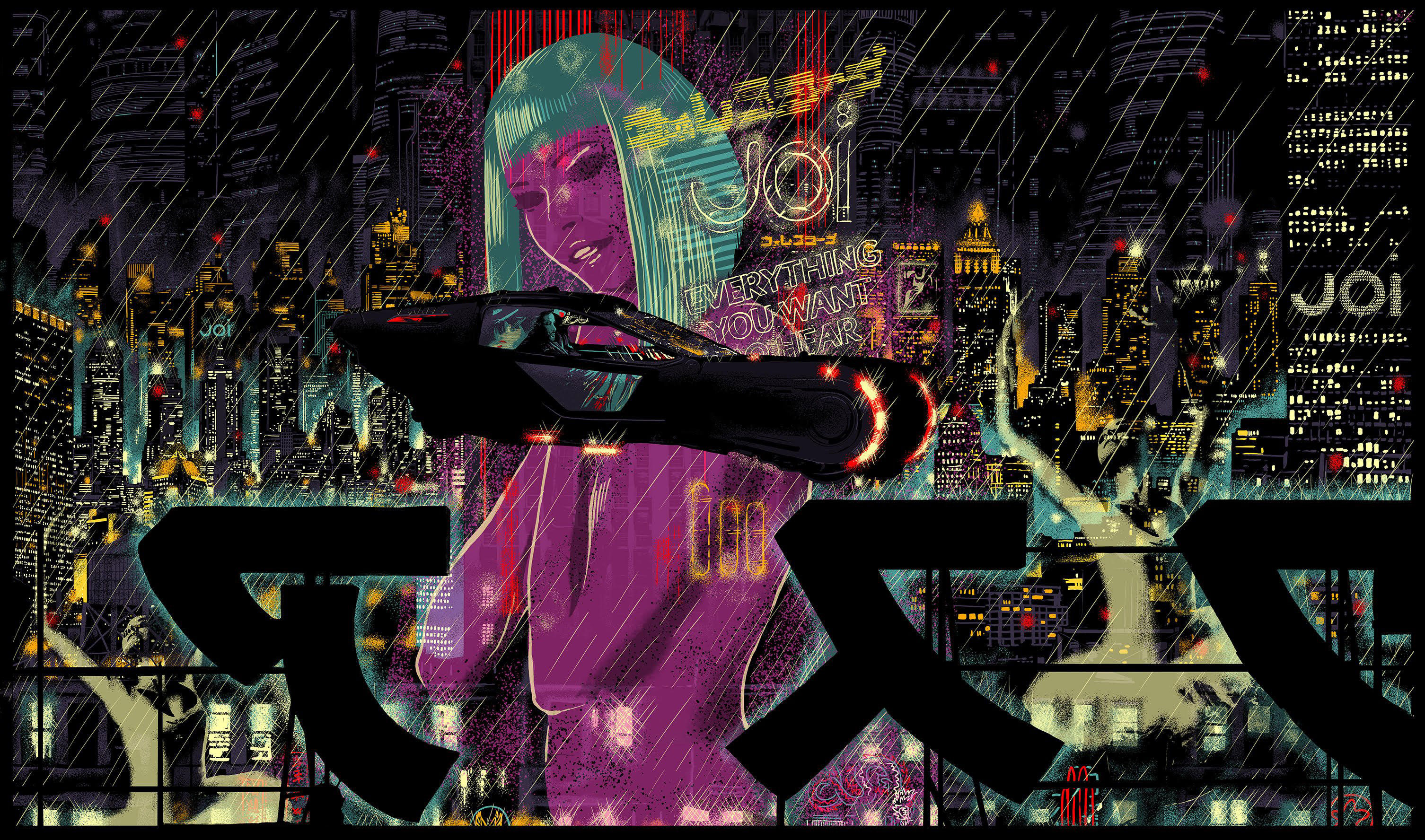Wallpaper #NIJmQJMB0GiFKesMCsGr346 Guion De Blade Runner