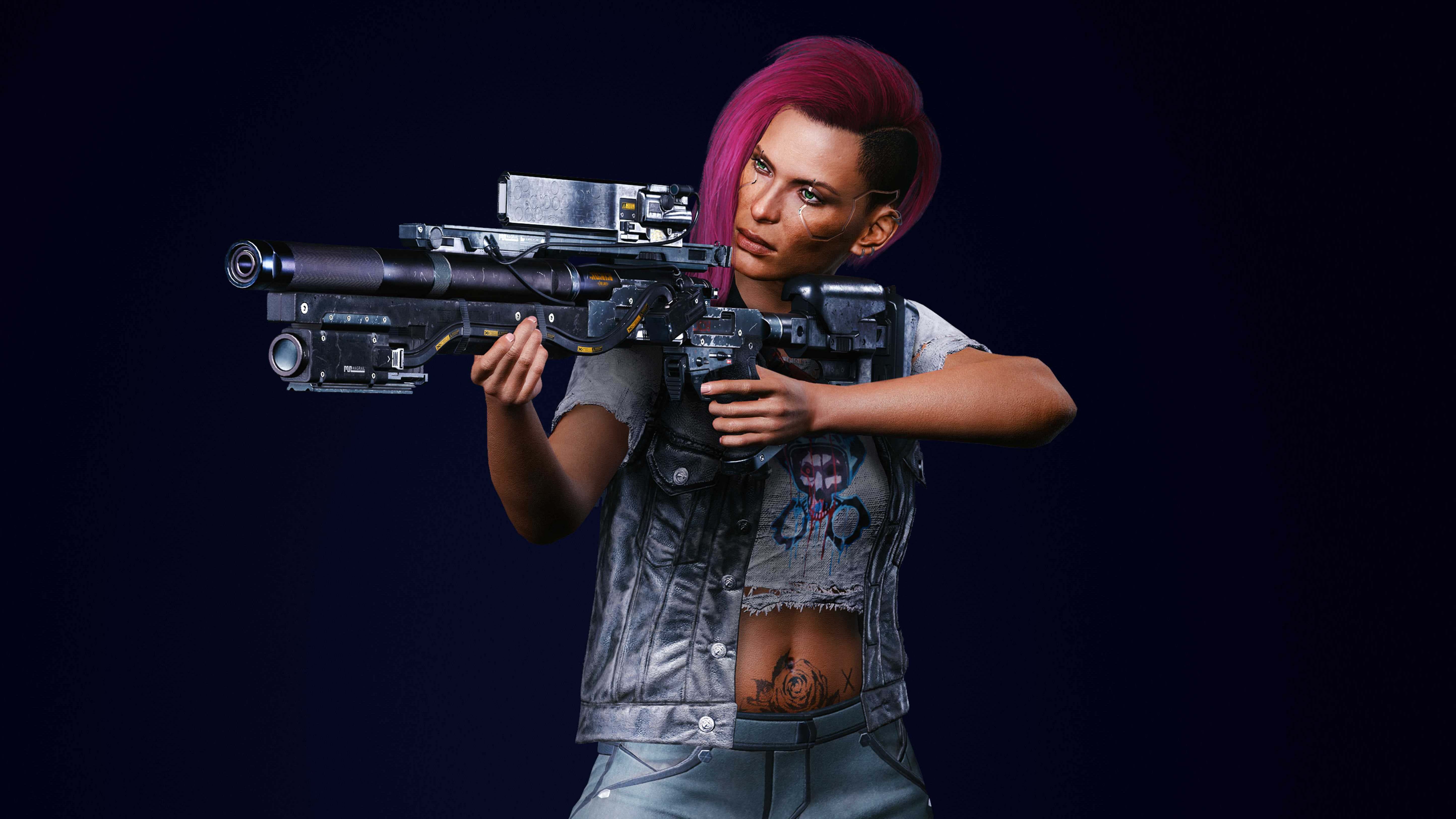 Wallpaper #lzsdcJcBSWmA-tzp1Y9u13 Cyberpunk 2077 V Female Nomad Action Wallpaperhd Games Wallpapers4k