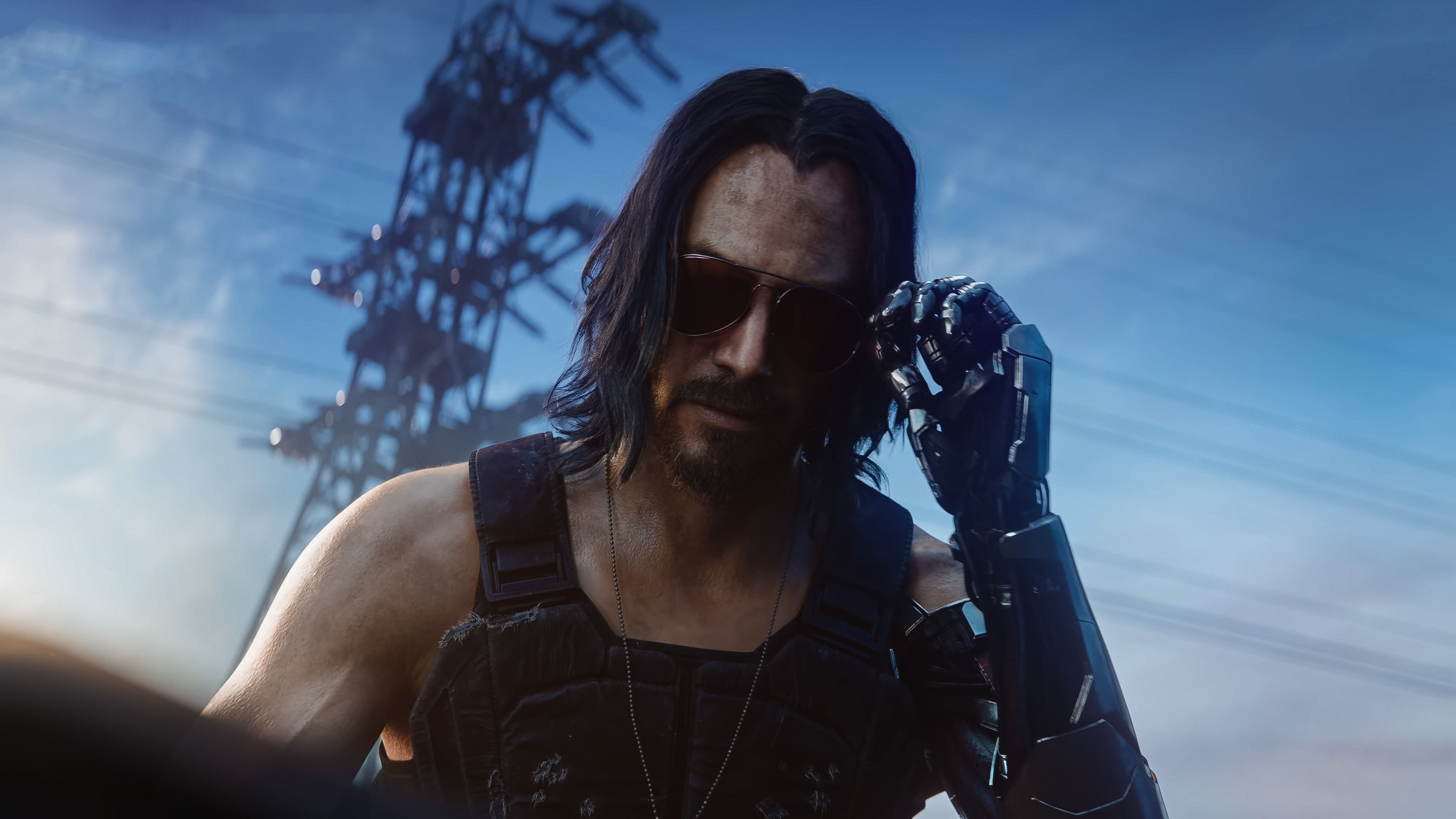 Wallpaper #rGeq_ZIBSpphPi3-Epyl2 1280x768 Keanu Reeves Cyberpunk 2077 1280x768 Resolution HD 4K