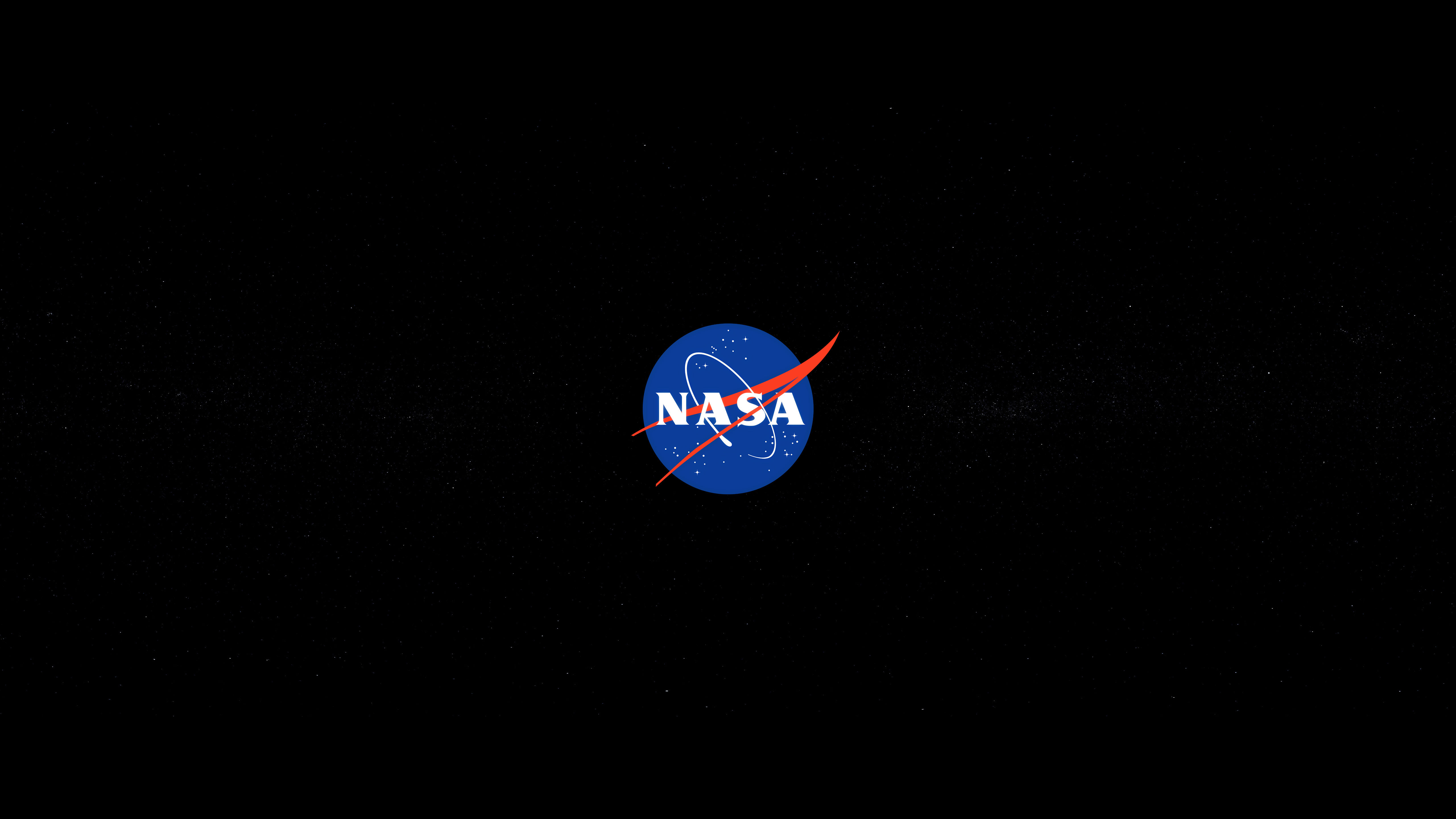 Wallpaper b3716 Nasa Logo Black OLED 5K Wallpaperhd Logo Wallpapers4k Wallpapers HD Wallpaper b3716