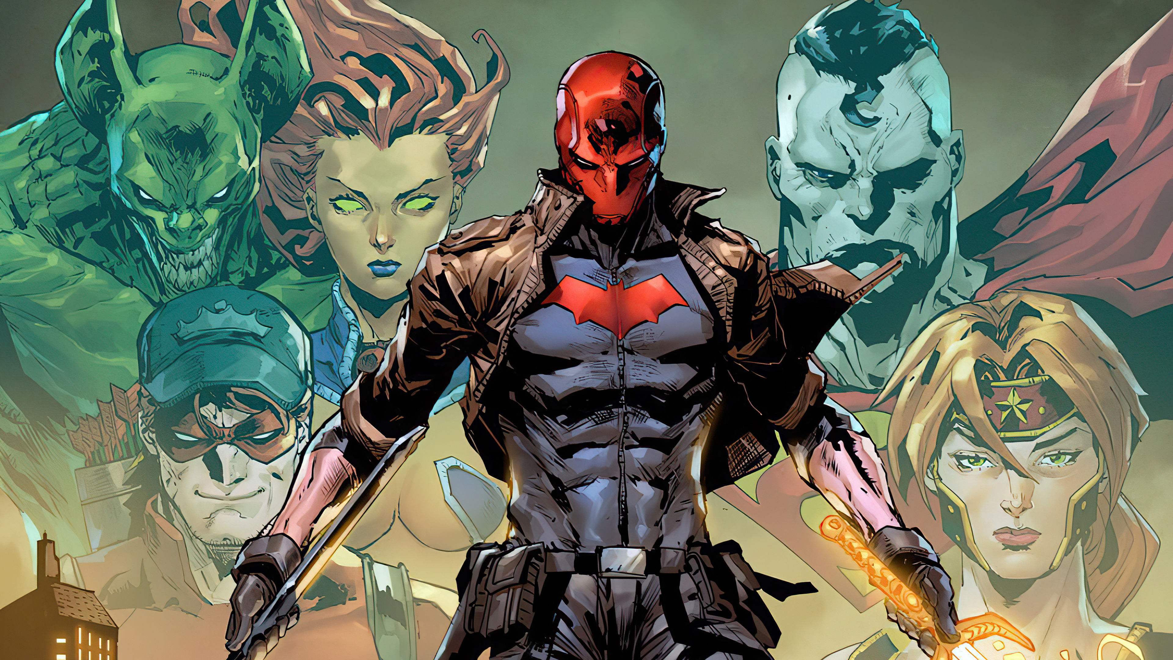 Wallpaper #ABqmUZMB1yWOL4qg0IJH53 4K Red Hood Comic Art 4K Wallpaperhd Superheroes Wallpapers4k