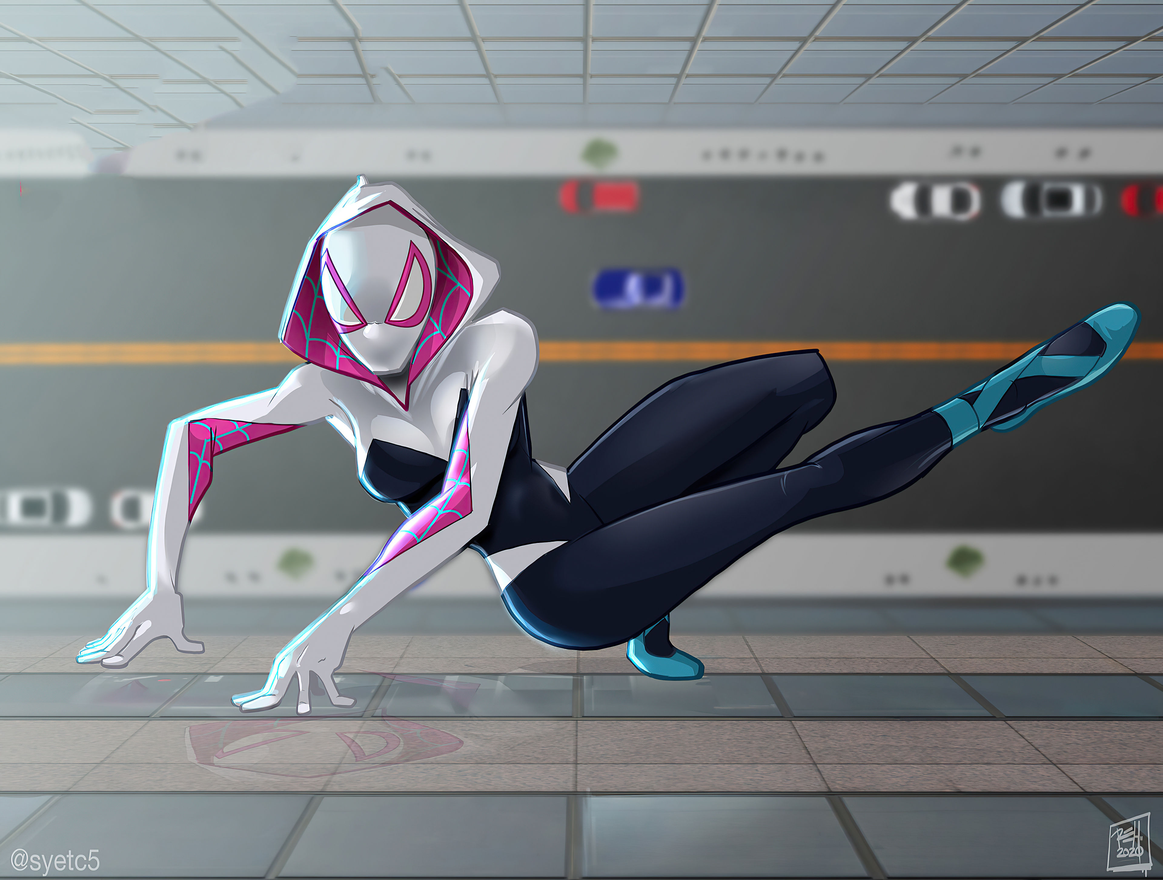 Wallpaper #AB325 Spider Gwen HD Wallpapers Wallpaper Cave