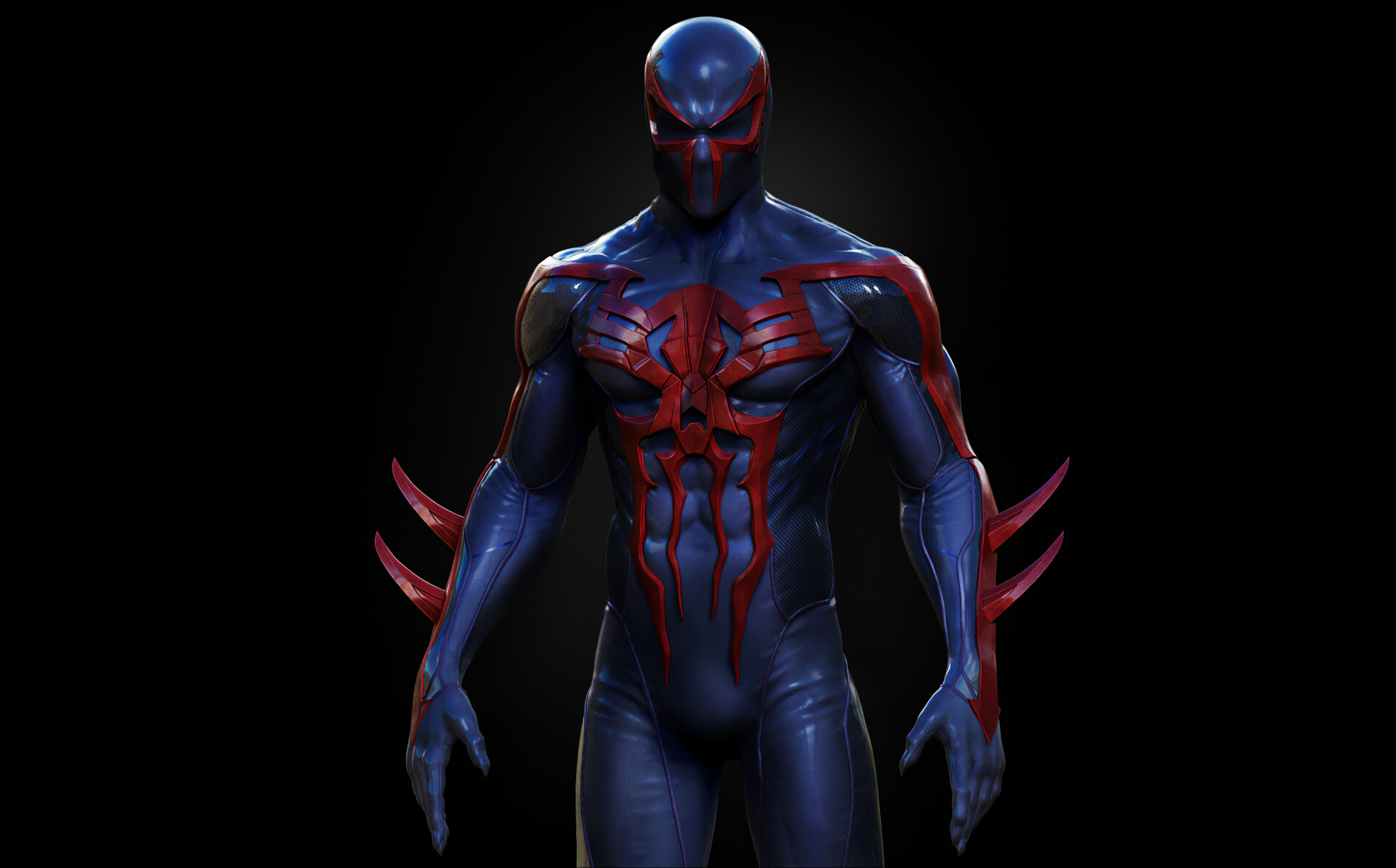 Wallpaper #GkVWkY4B7YBJg1BVop4I6 Spider Man 2099 4K Art HD Superheroes 4K Wallpapers Images