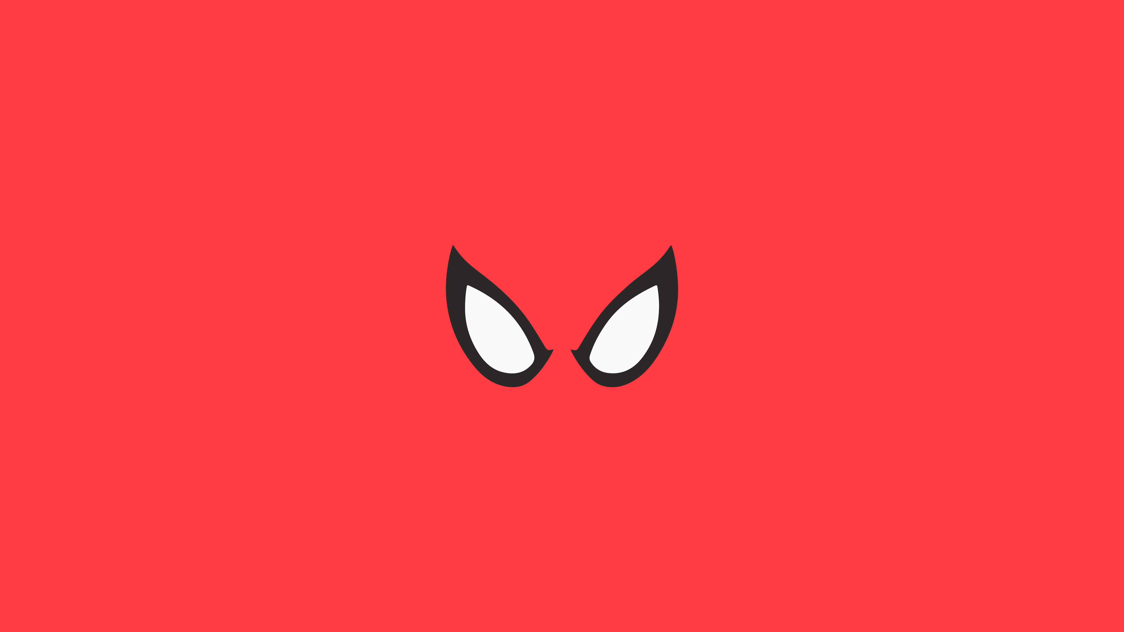 Wallpaper #fEXvlo4B7YBJg1BVEqBJ37 Spider-Man Minimalist Superhero Eyes Artwork