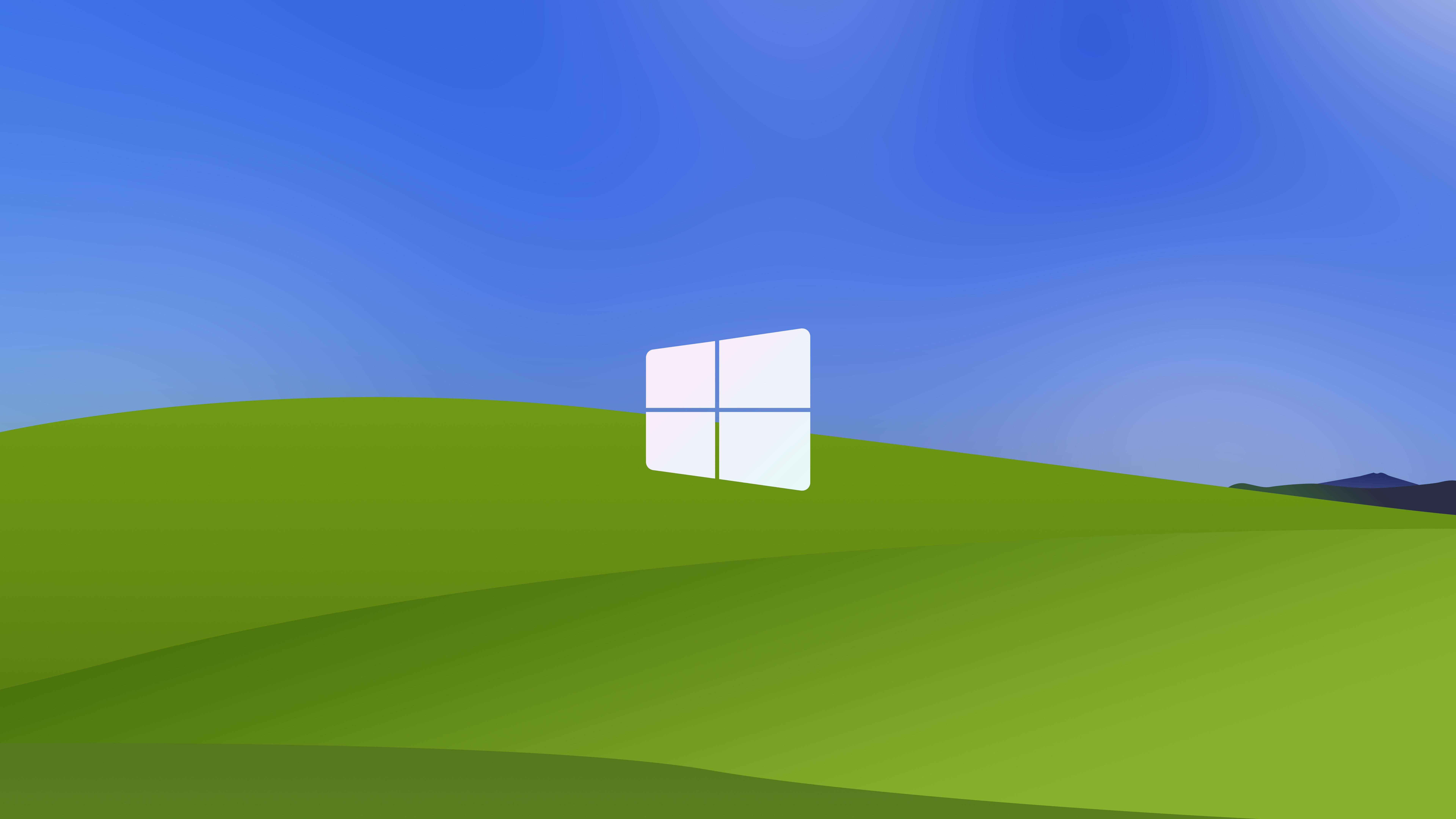 Wallpaper #cHQYvY4B_8f4nGFawmvF43 1600x900 Windows Xp Logo Minimalism 8k Wallpaper1600x900 Resolution HD