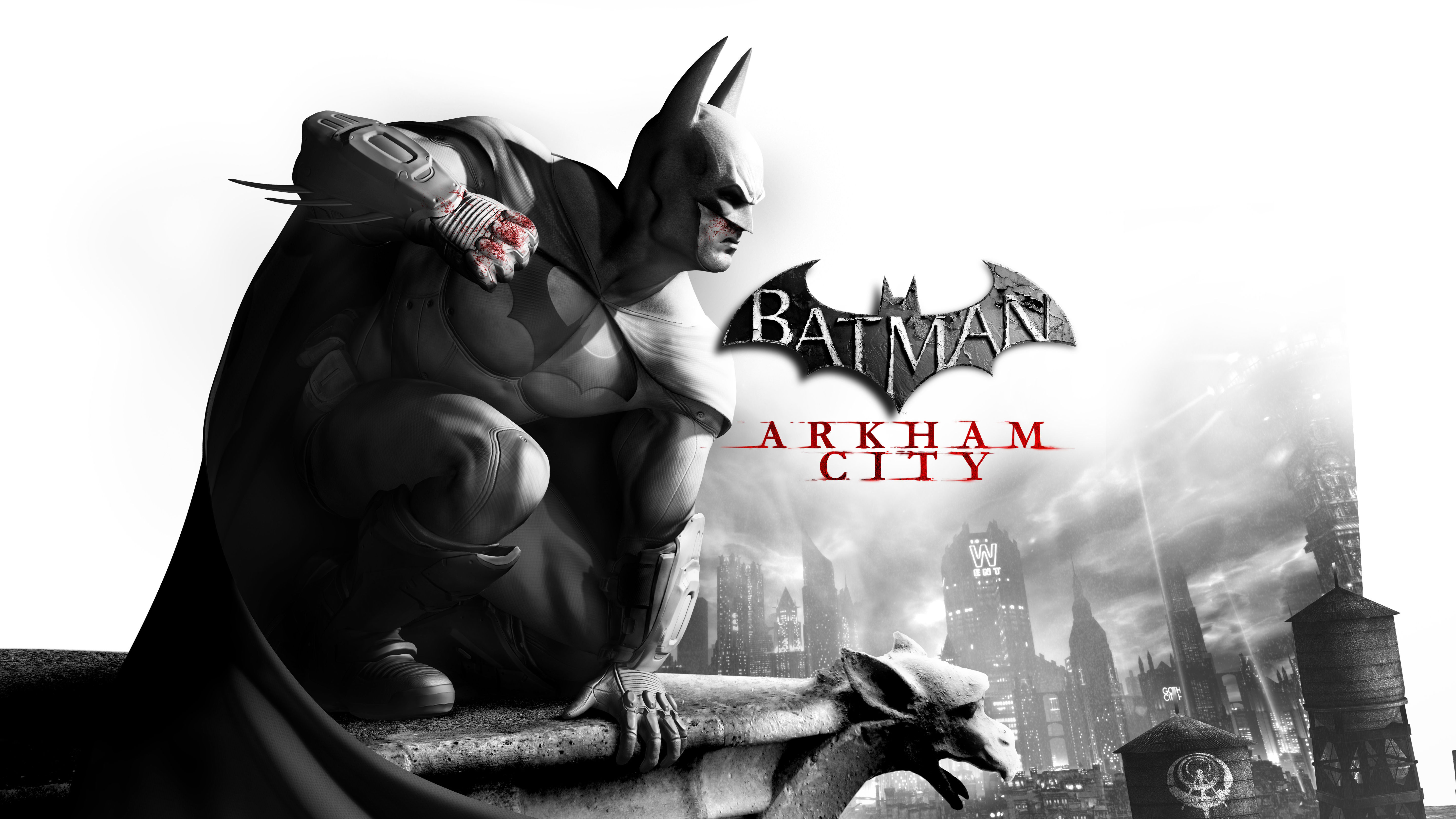 Wallpaper #Bhl1HY8BtGB6xQ78i3fb27 Batman Arkham City Red Poster