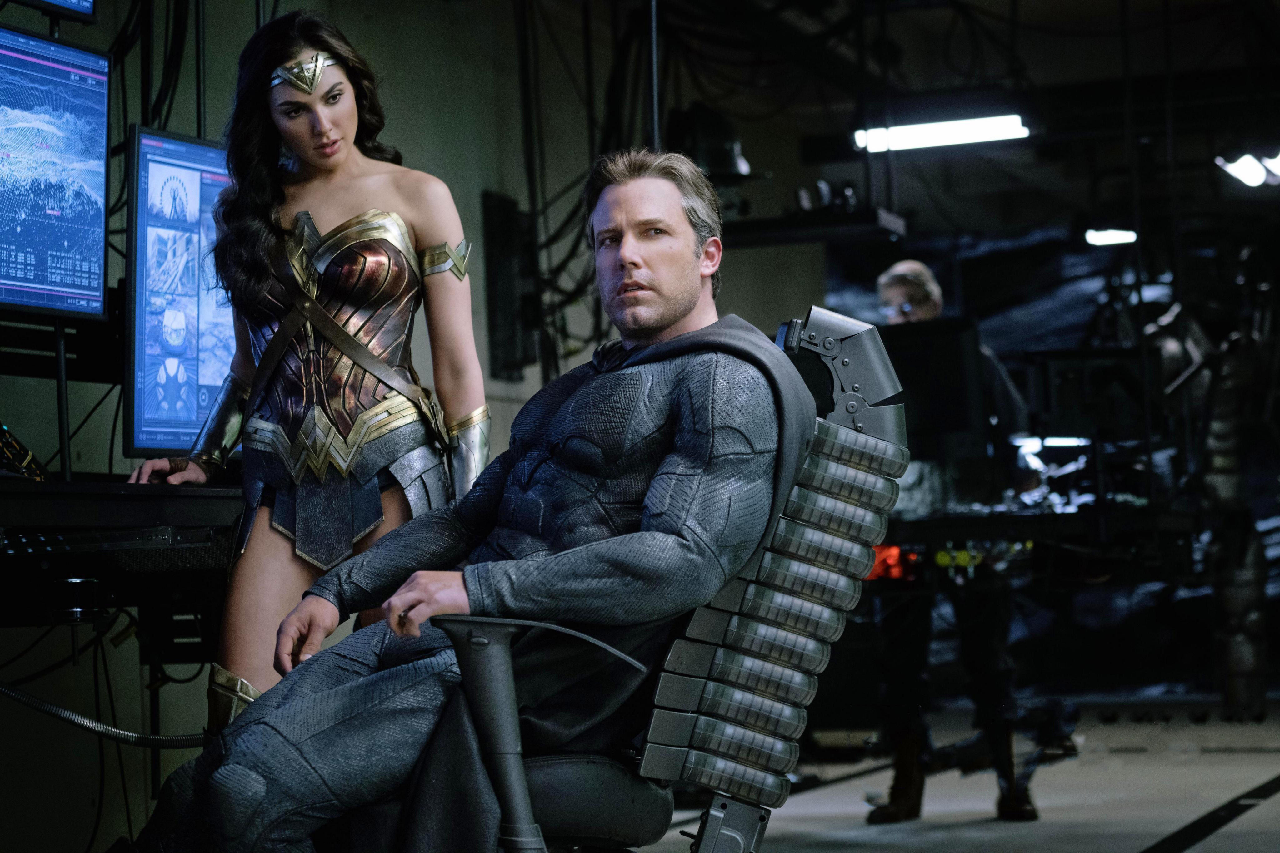 Wallpaper #cBl8H48BtGB6xQ78cHtv14 Ben Affleck as Batman Gal Gadot Wonder Woman Justice League 2017 4K