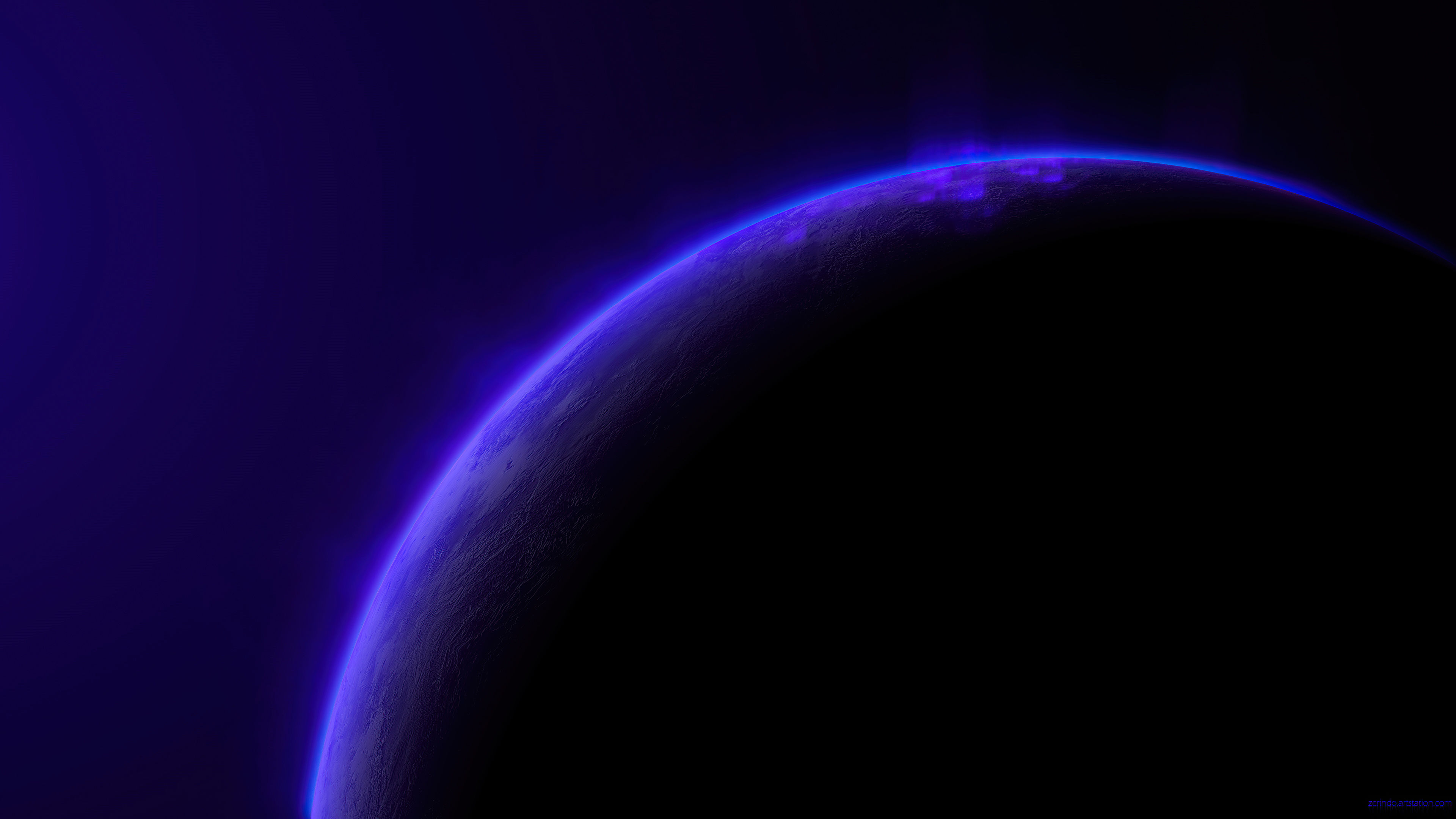 Wallpaper #-GcHAJMBSpphPi3-SqST270 Purple Planet Space 4K Wallpaperhd Digital Universe Wallpapers4k