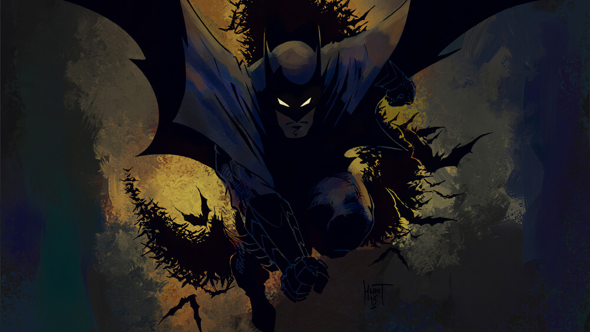 Wallpaper #45a63 Batman AI Artwork