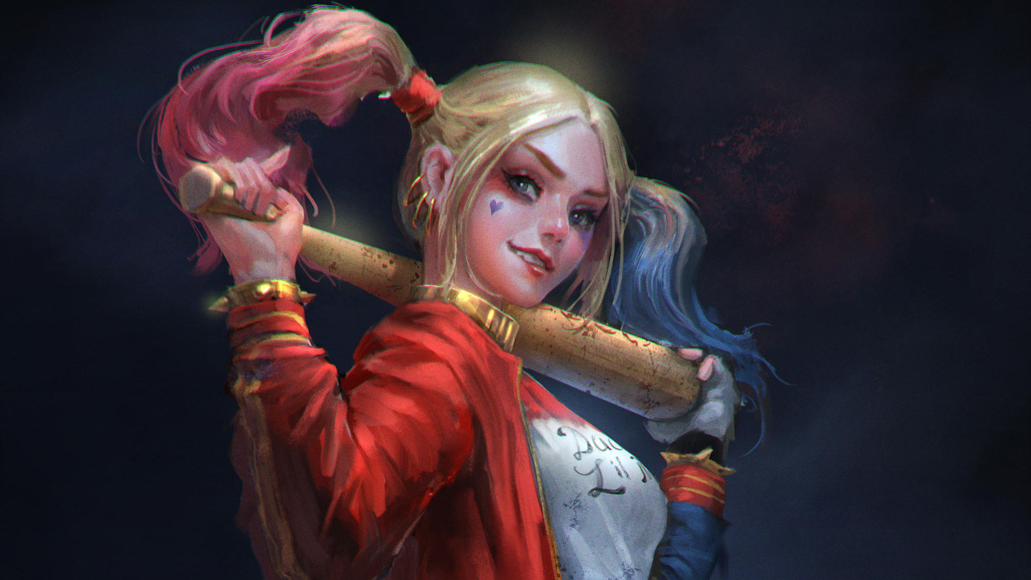 Wallpaper #YWcr-5IBSpphPi3-CZPD145 Harley Quinn Sketch Art Wallpaperhd Superheroes Wallpapers4k