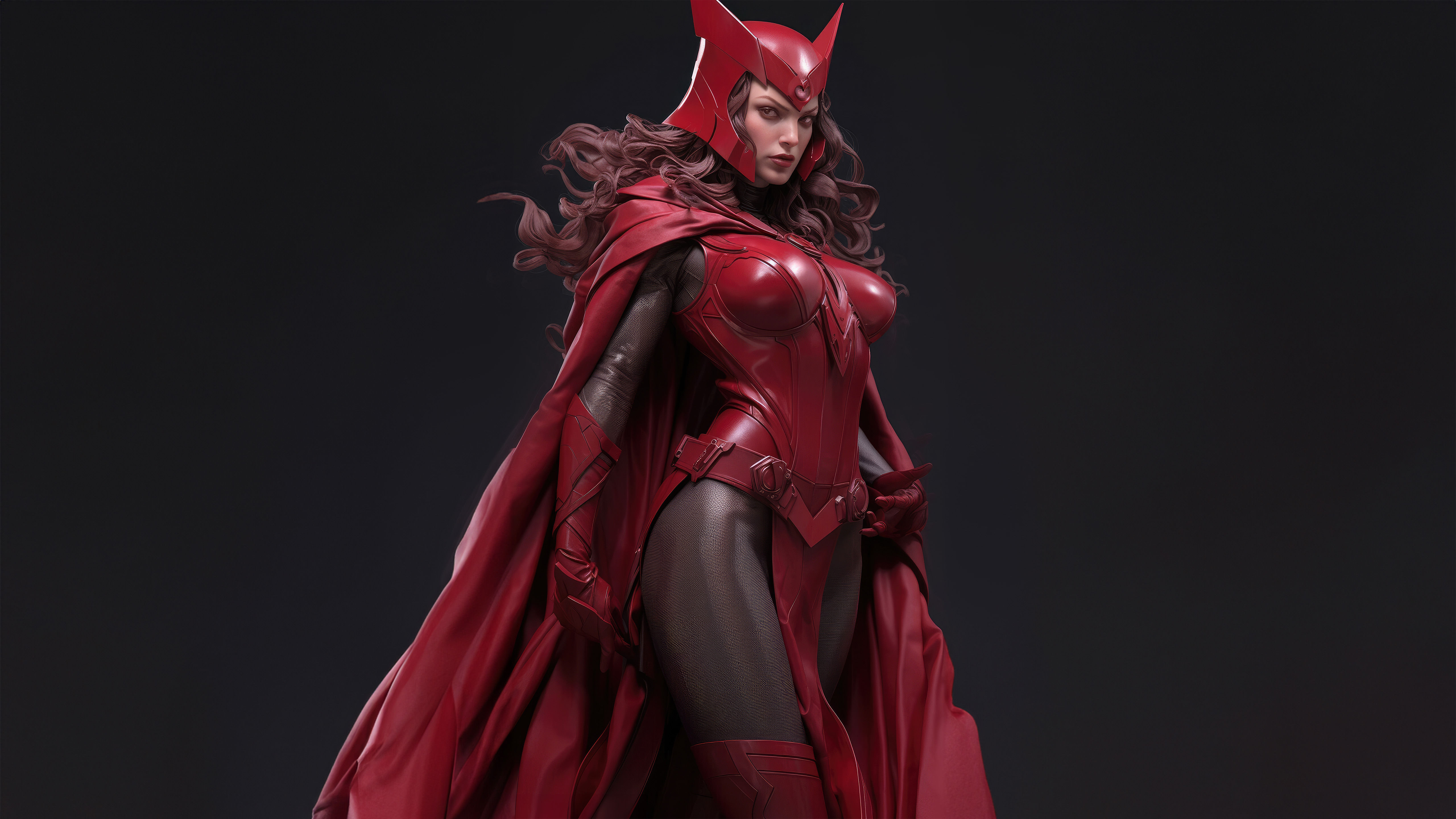 Wallpaper #180e5 Scarlet Witch Pixel Art