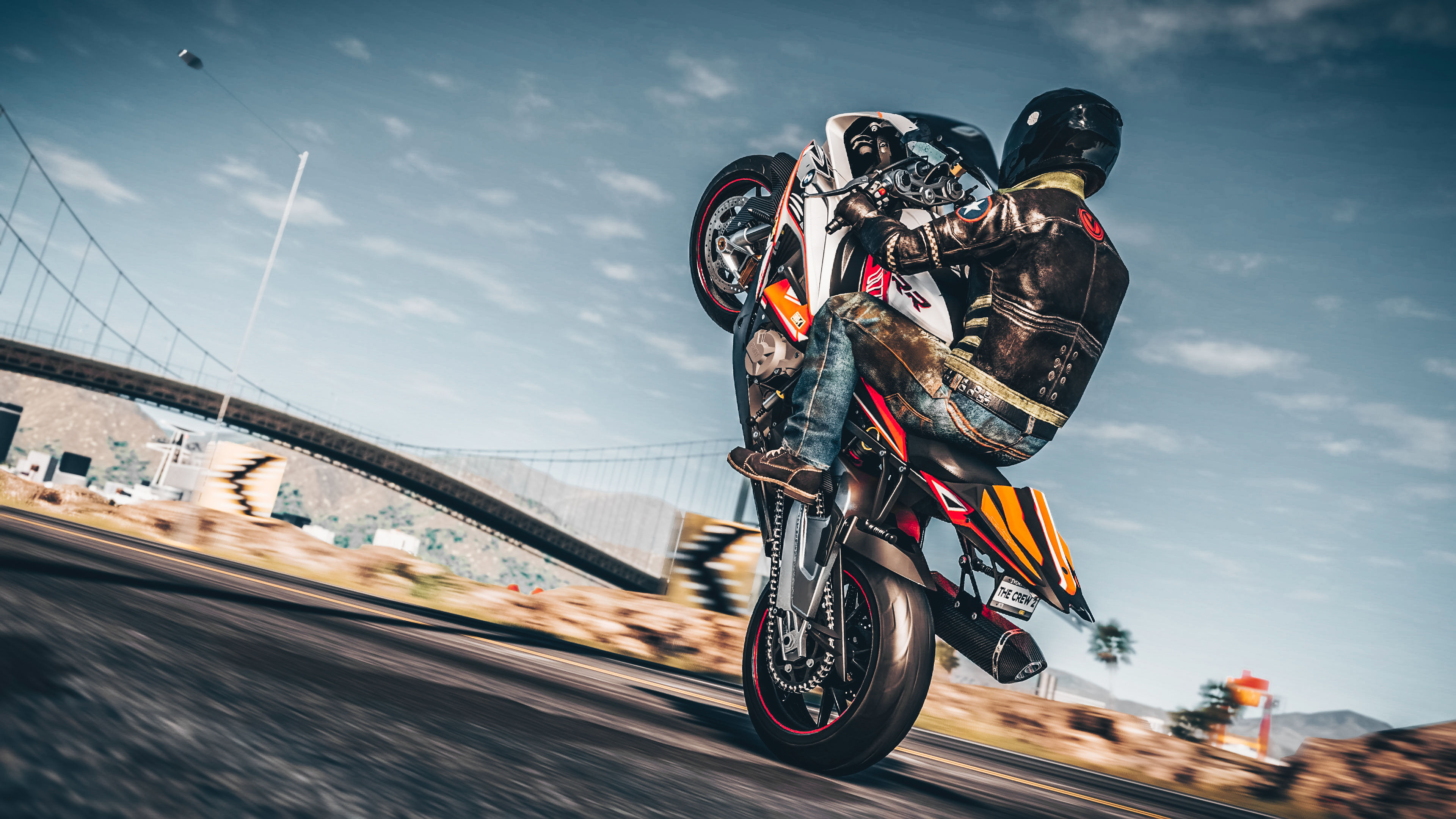 Wallpaper #2hnTEI8BtGB6xQ78Gl9E2 1125x2436 the Crew 2 Wheelie on Bike 4K iPhone Xsiphone 10iphone X HD
