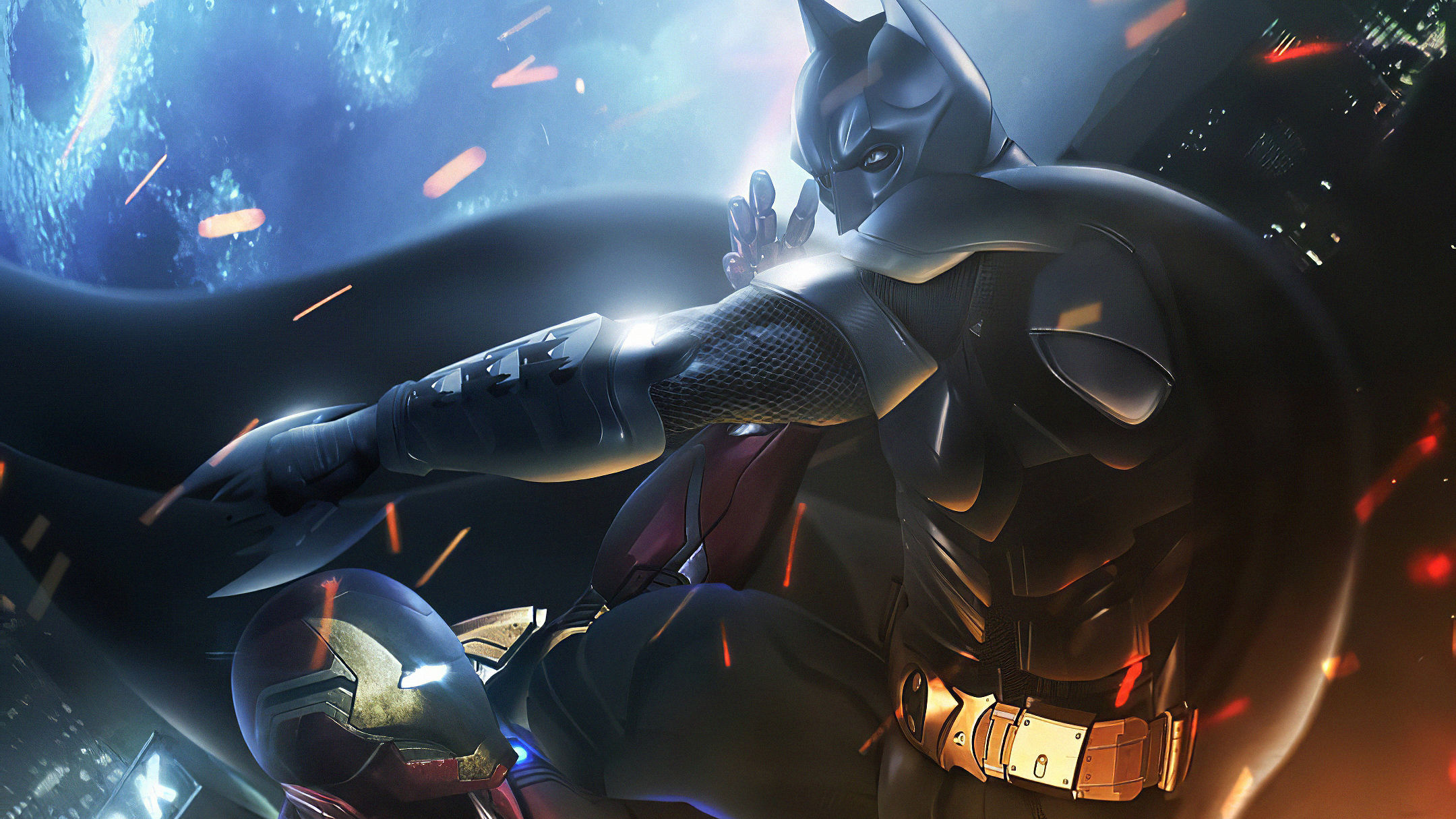 Wallpaper #KCwlSZMB0E1QgA7w7fLP6 Batman vs Ironman Wallpaperhd Superheroes Wallpapers4k Wallpapers