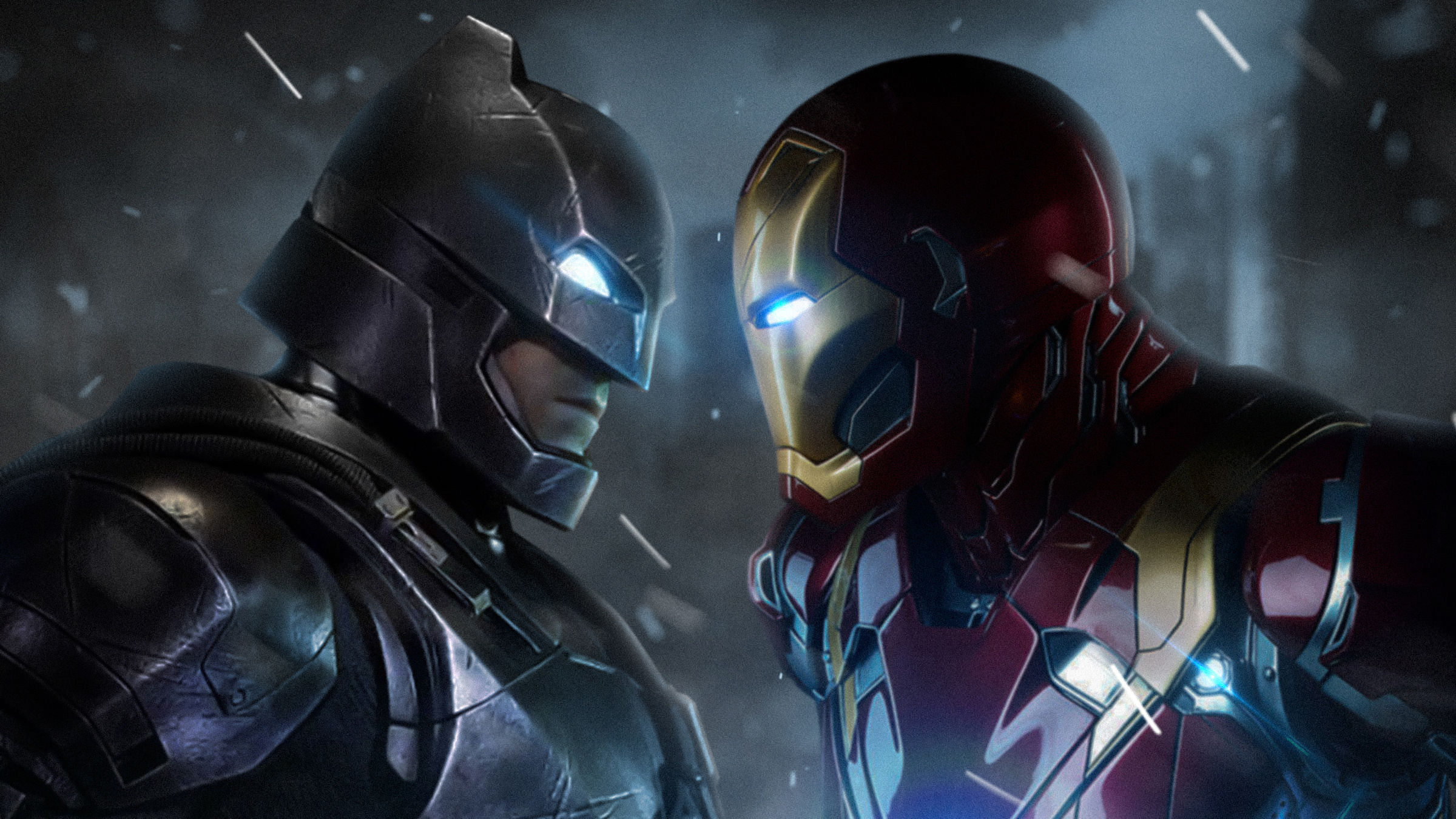 Wallpaper #KCwlSZMB0E1QgA7w7fLP0 Batman vs Iron Man Wallpaperhd Superheroes Wallpapers4k Wallpapers