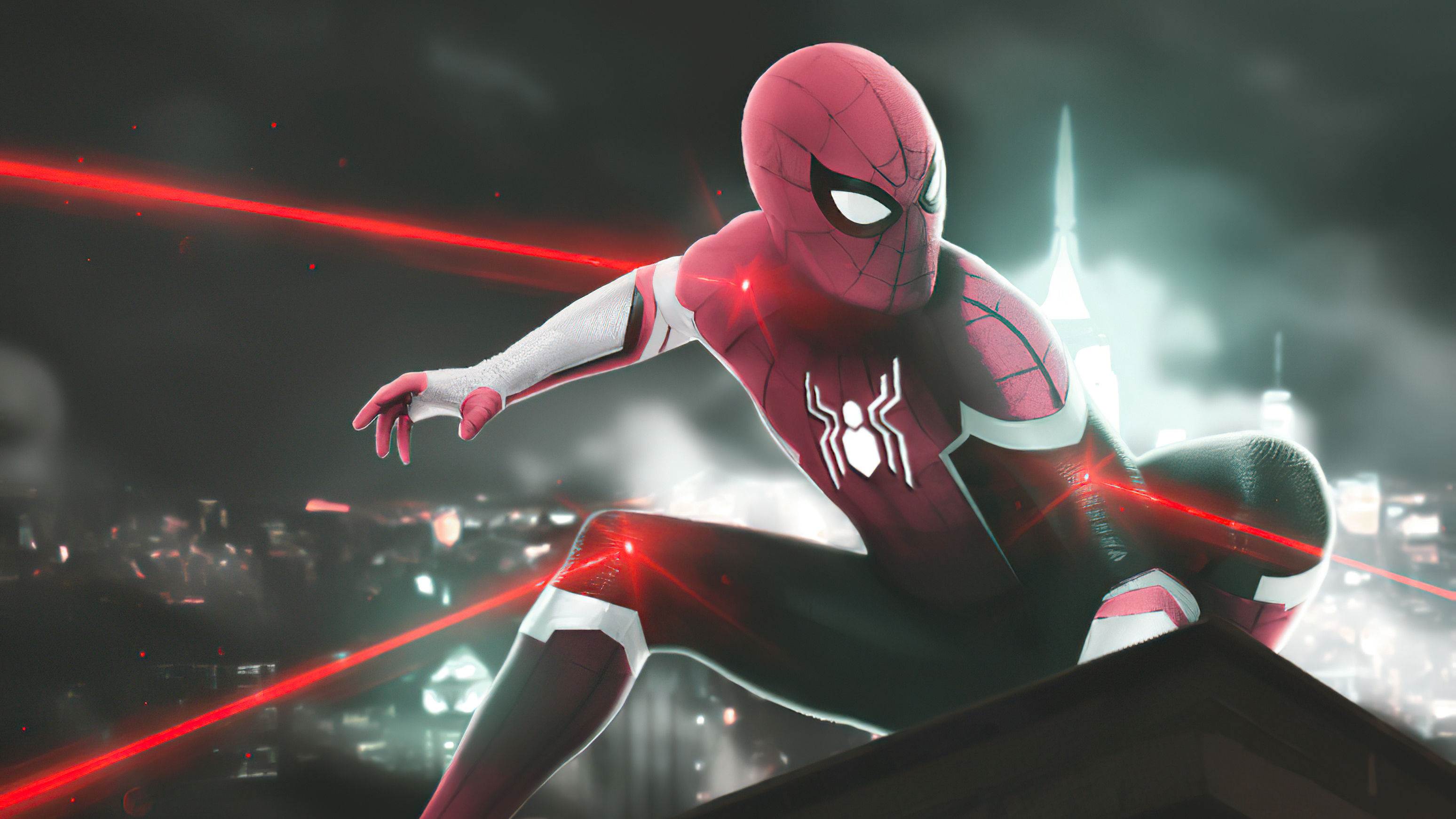 Wallpaper #AQCE644BSdW8dNou3RK015 Spider Man Red Suit 4K 2020 Wallpaperhd Superheroes Wallpapers4k