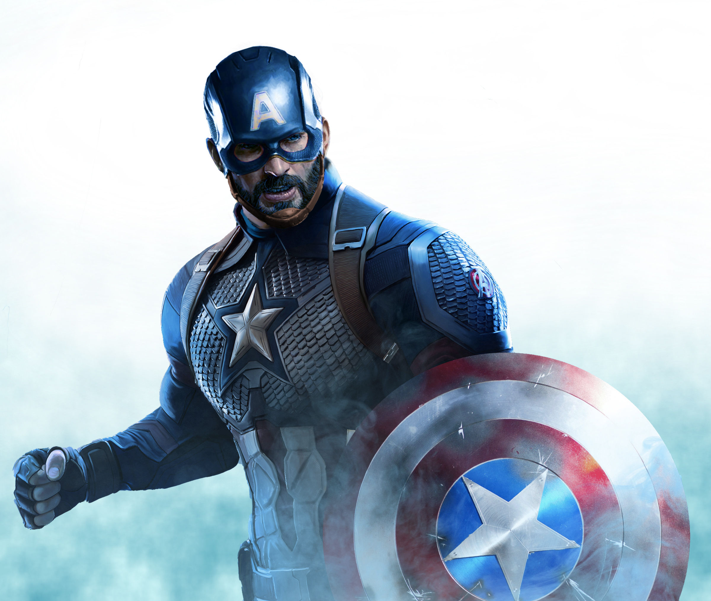 Wallpaper #EJzC4ZIBZHQxiYar4b1K72 1920x1080 Captain America Beard Artwork Laptop Full HD 1080p HD 4K